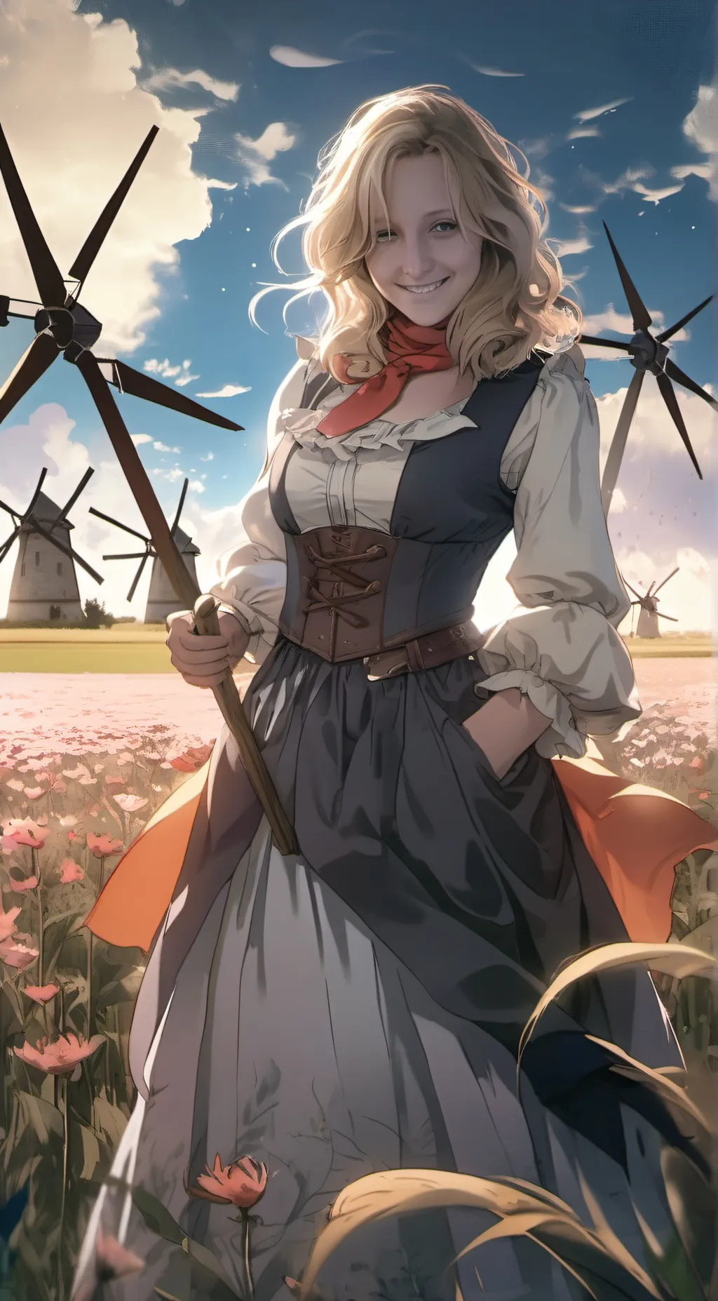 ai character: Gaby Schwager background