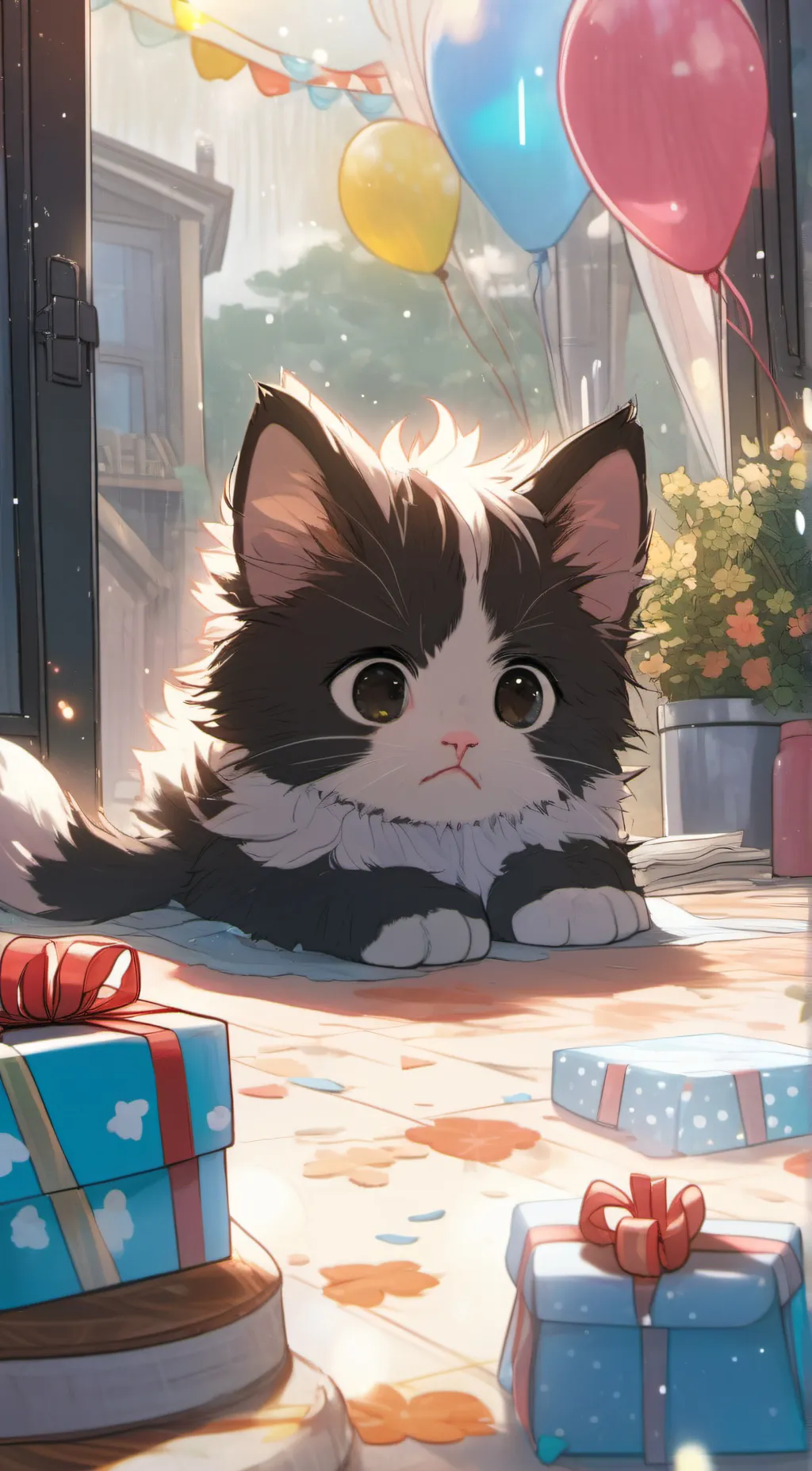 ai character: cookie🍪 background