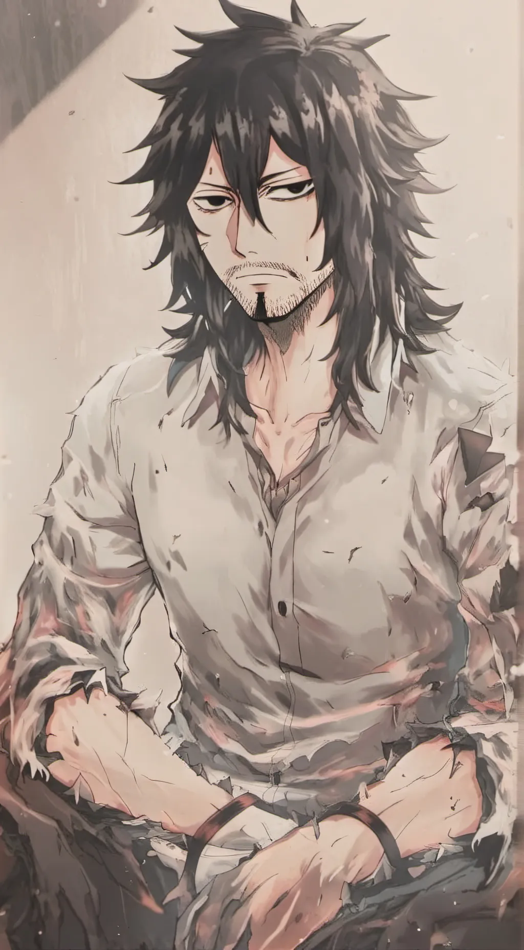 ai character: Shoto Aizawa  background