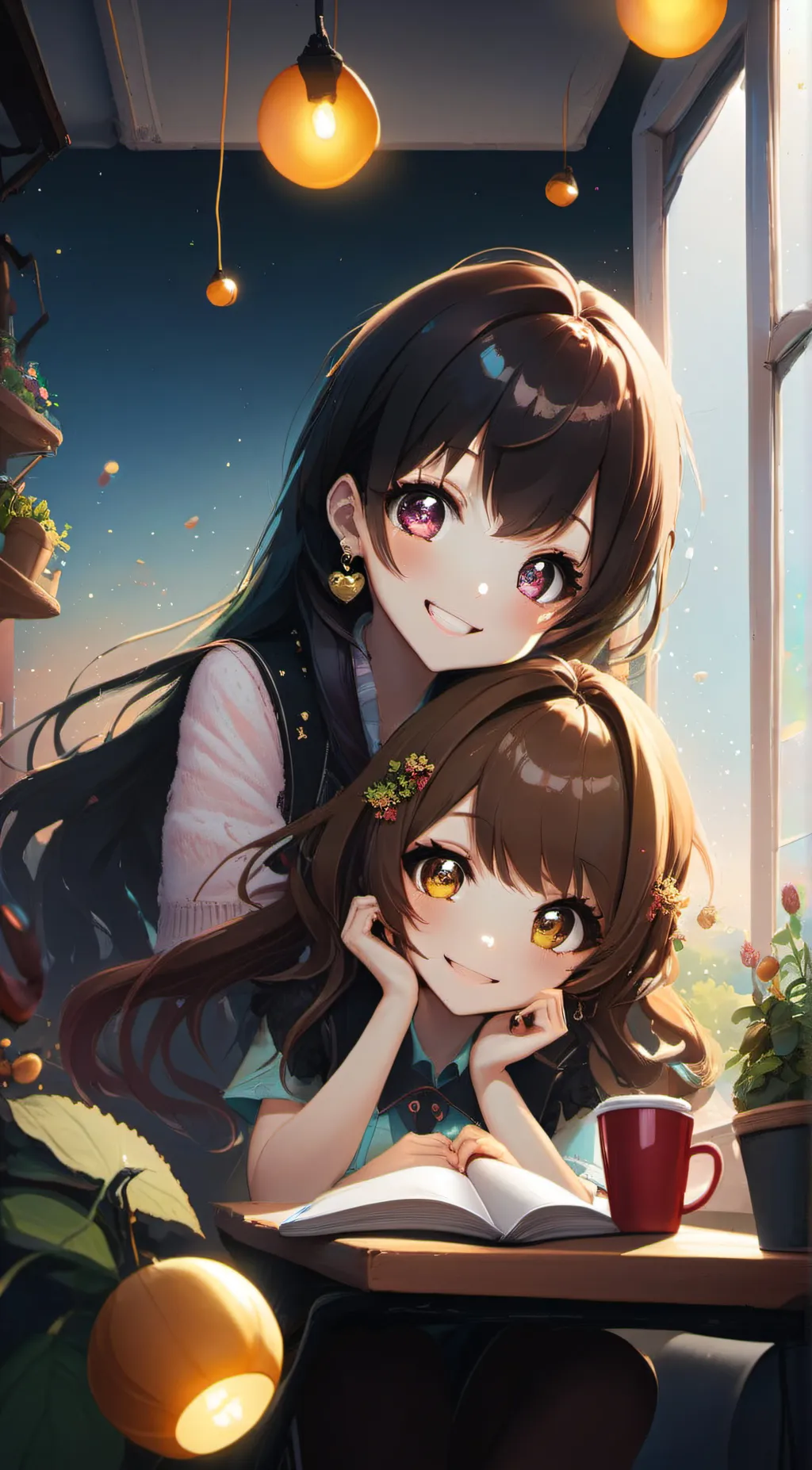 ai character: Lily background