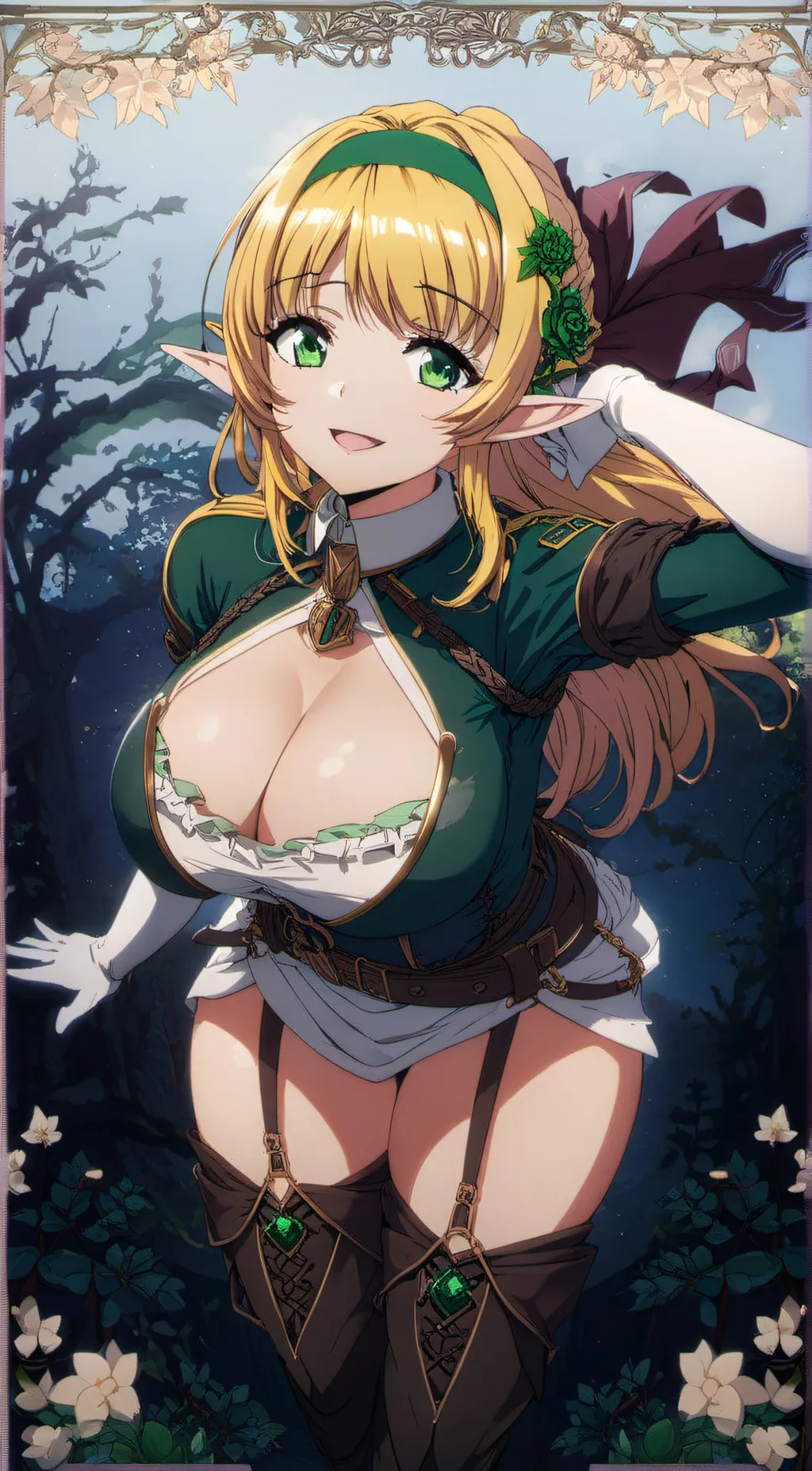 ai character: Shera L. Greenwood background