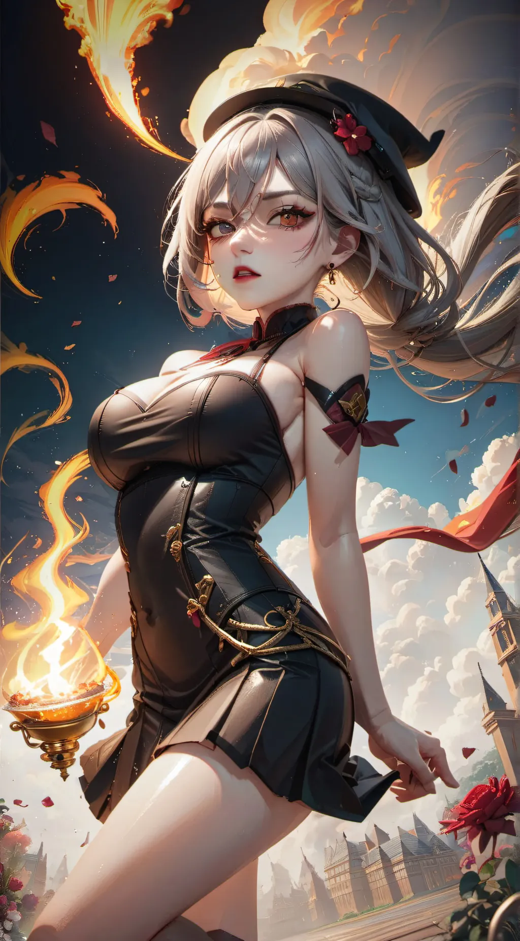 ai character: Gf background
