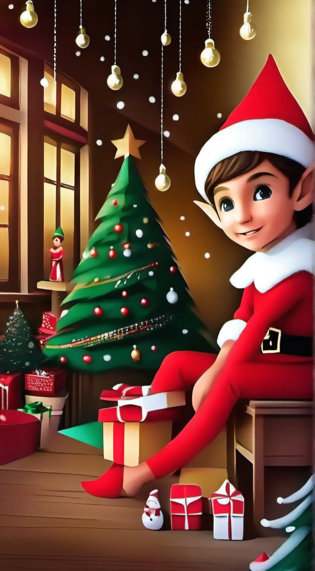 ai character: Elfy background