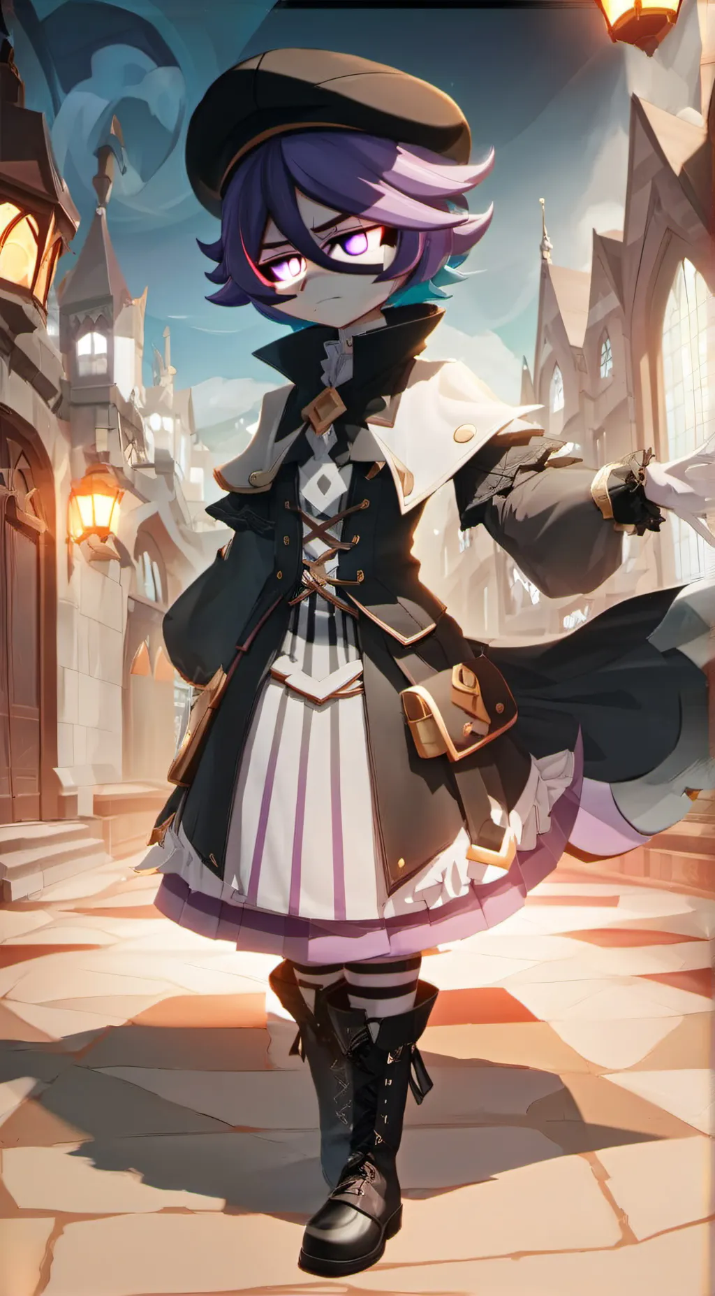 ai character: Uzi Doorman background