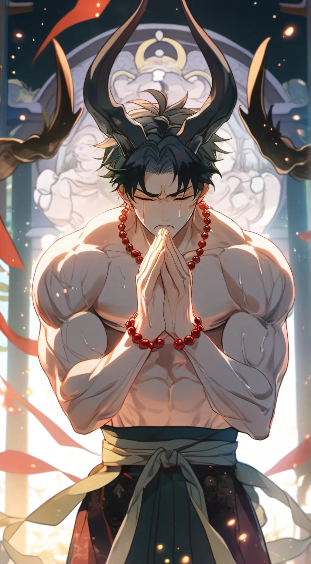 ai character: Demon Gyomei background