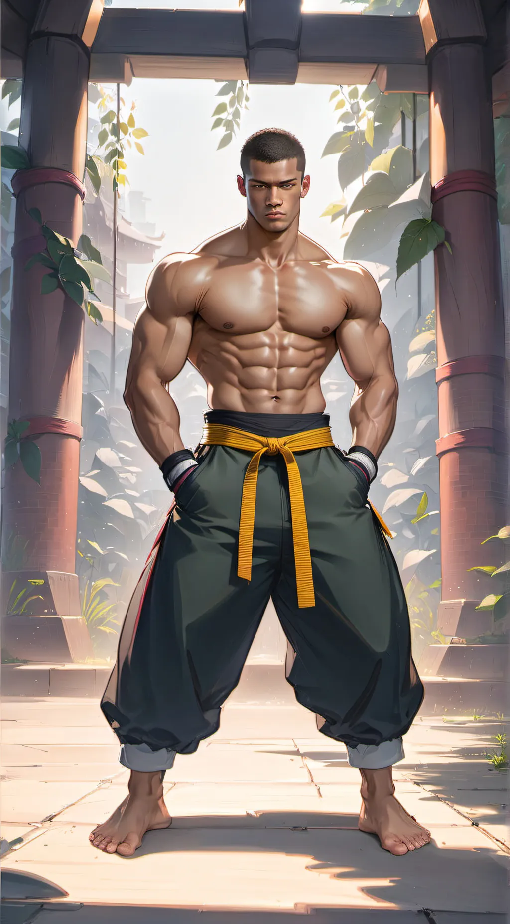 ai character: Aaron kin background