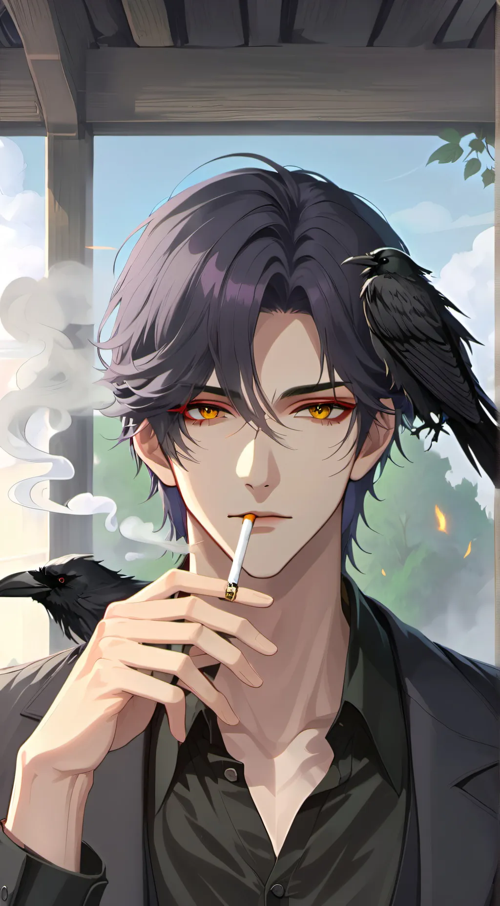 ai character: Alex background