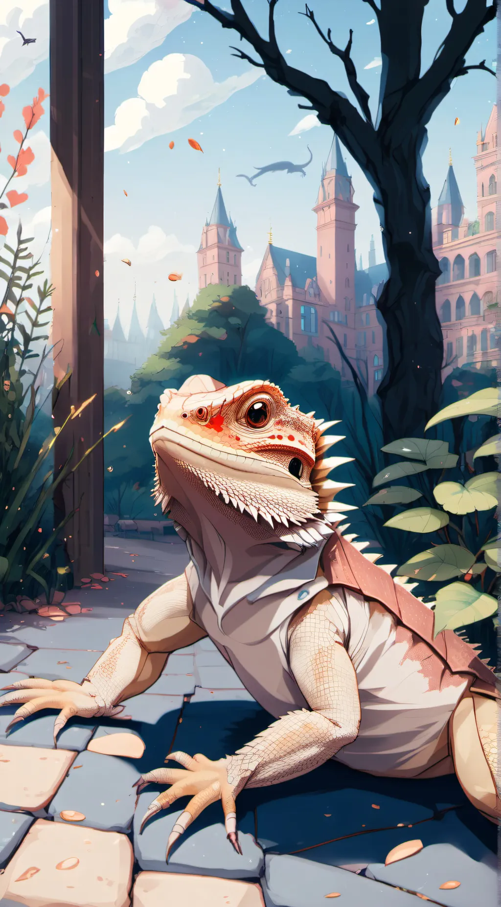 ai character: mushu background