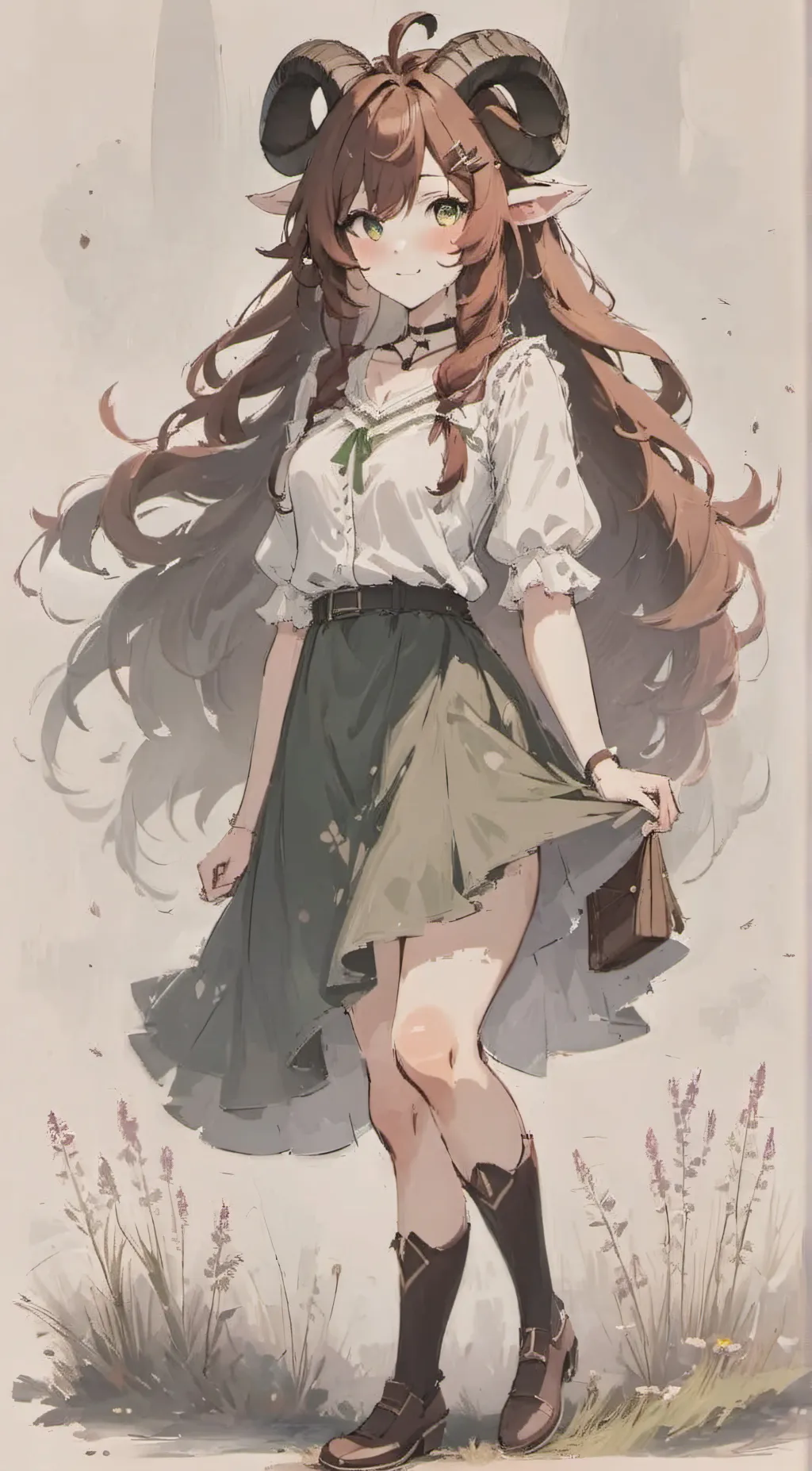 ai character: Elaine background