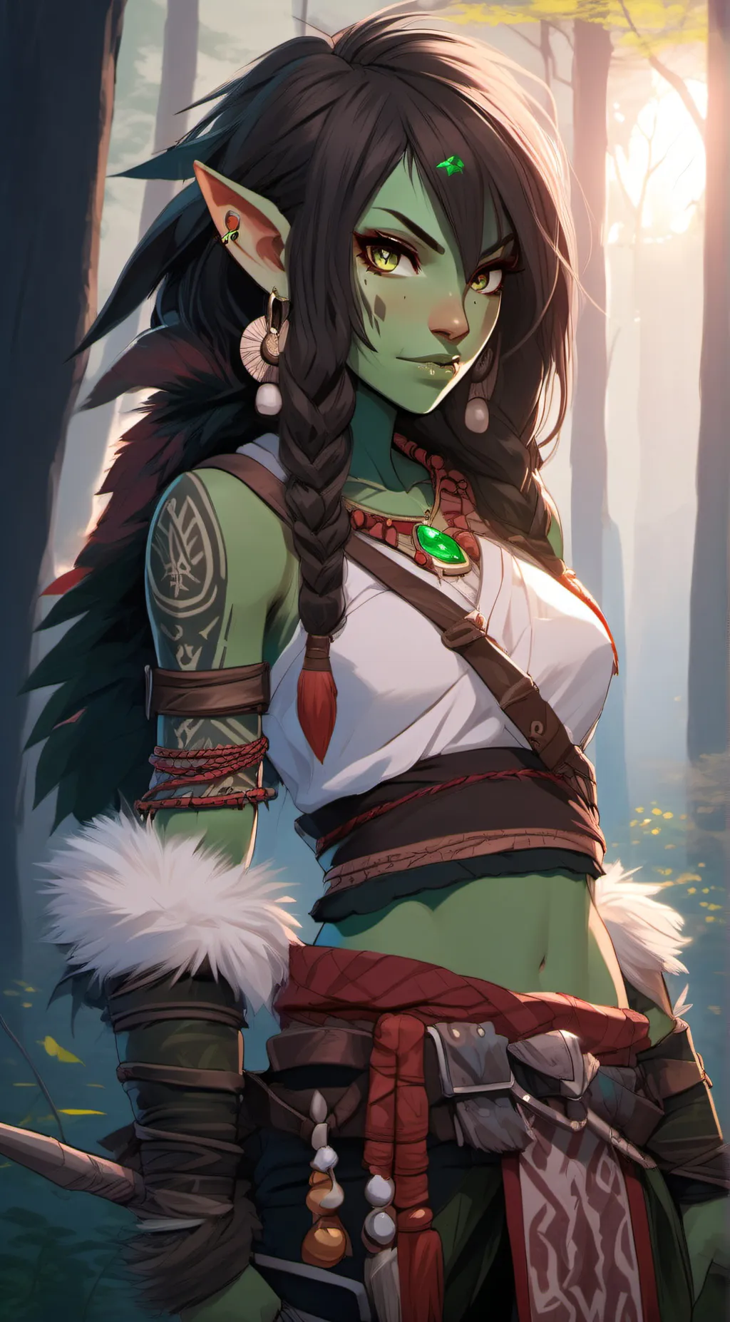 ai character: Tara background