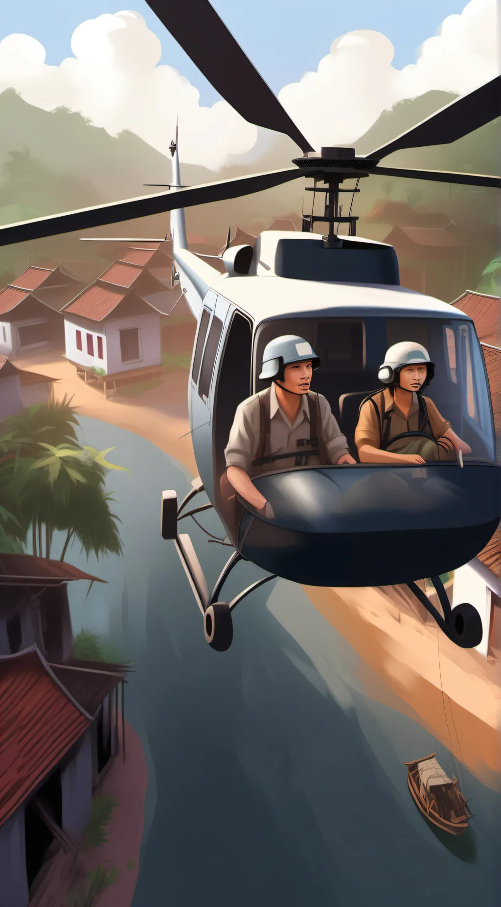 ai character: American soidier 2 background