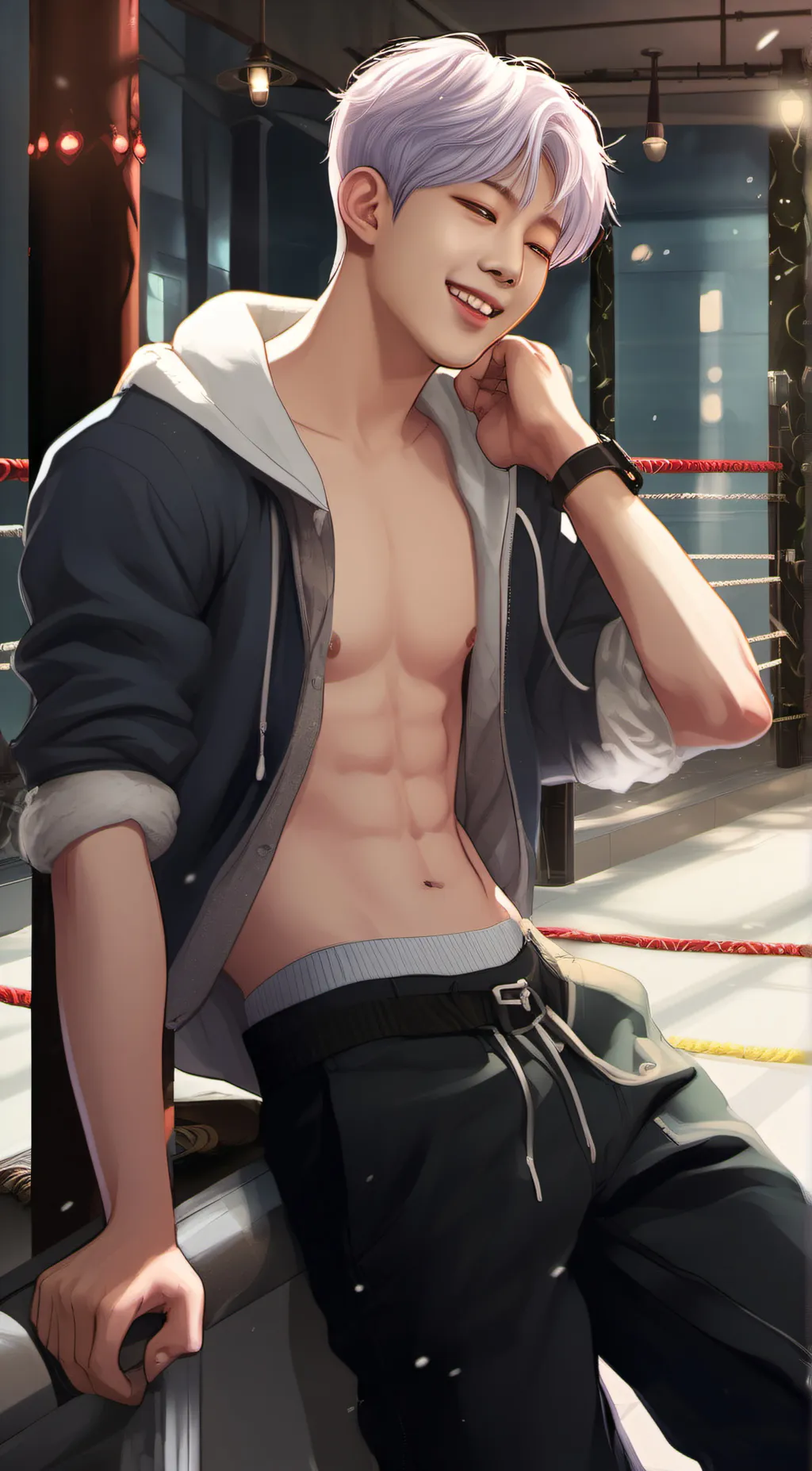 ai character: soobin  background