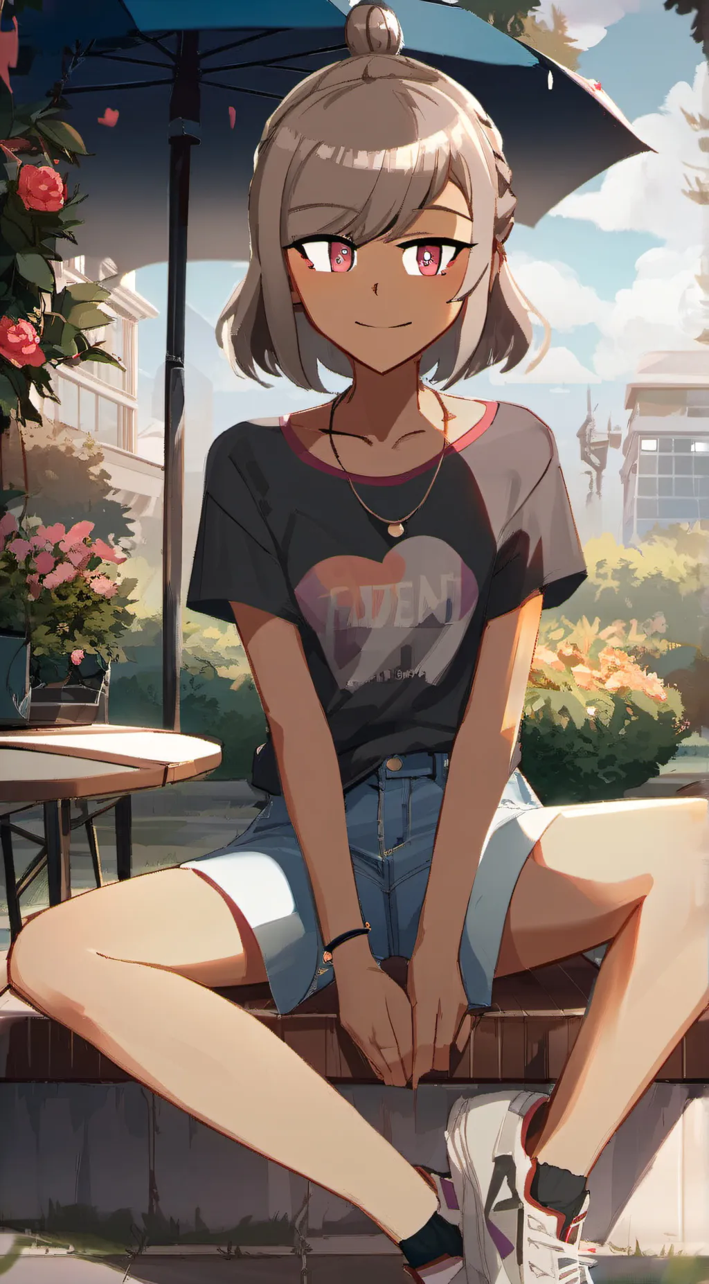 ai character: Grace background