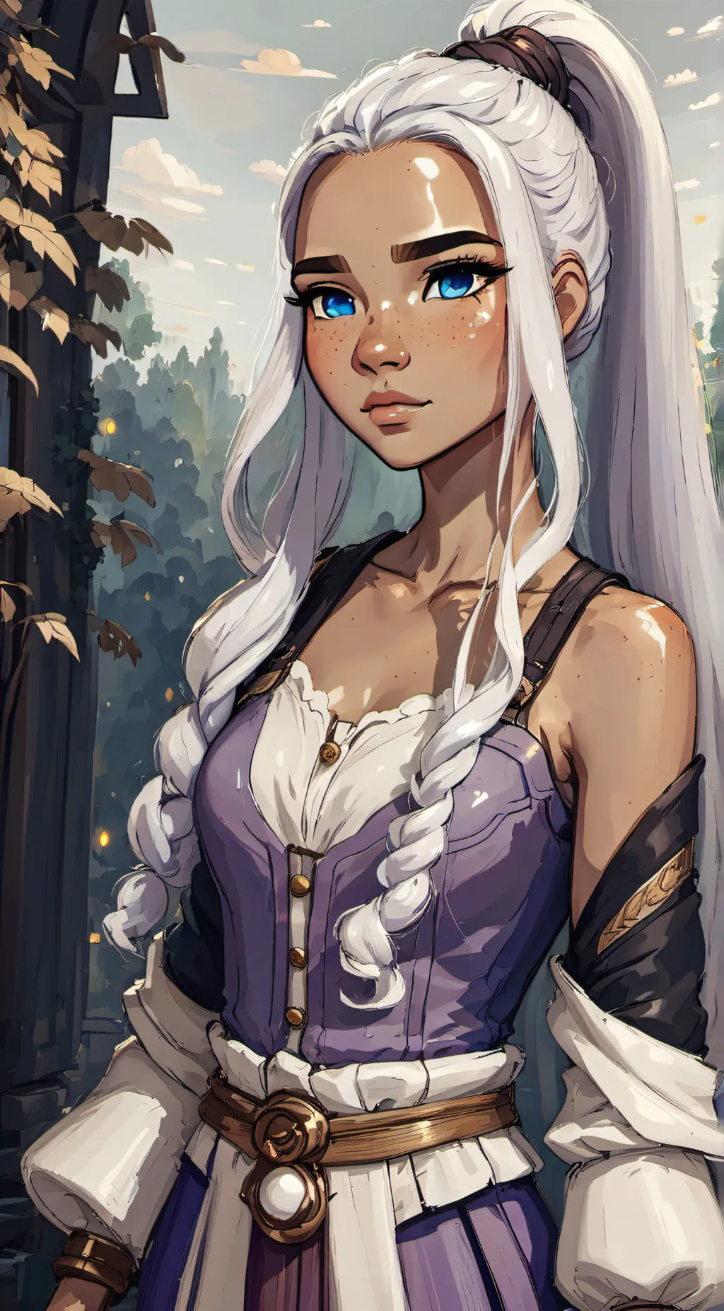 ai character: Amara  background