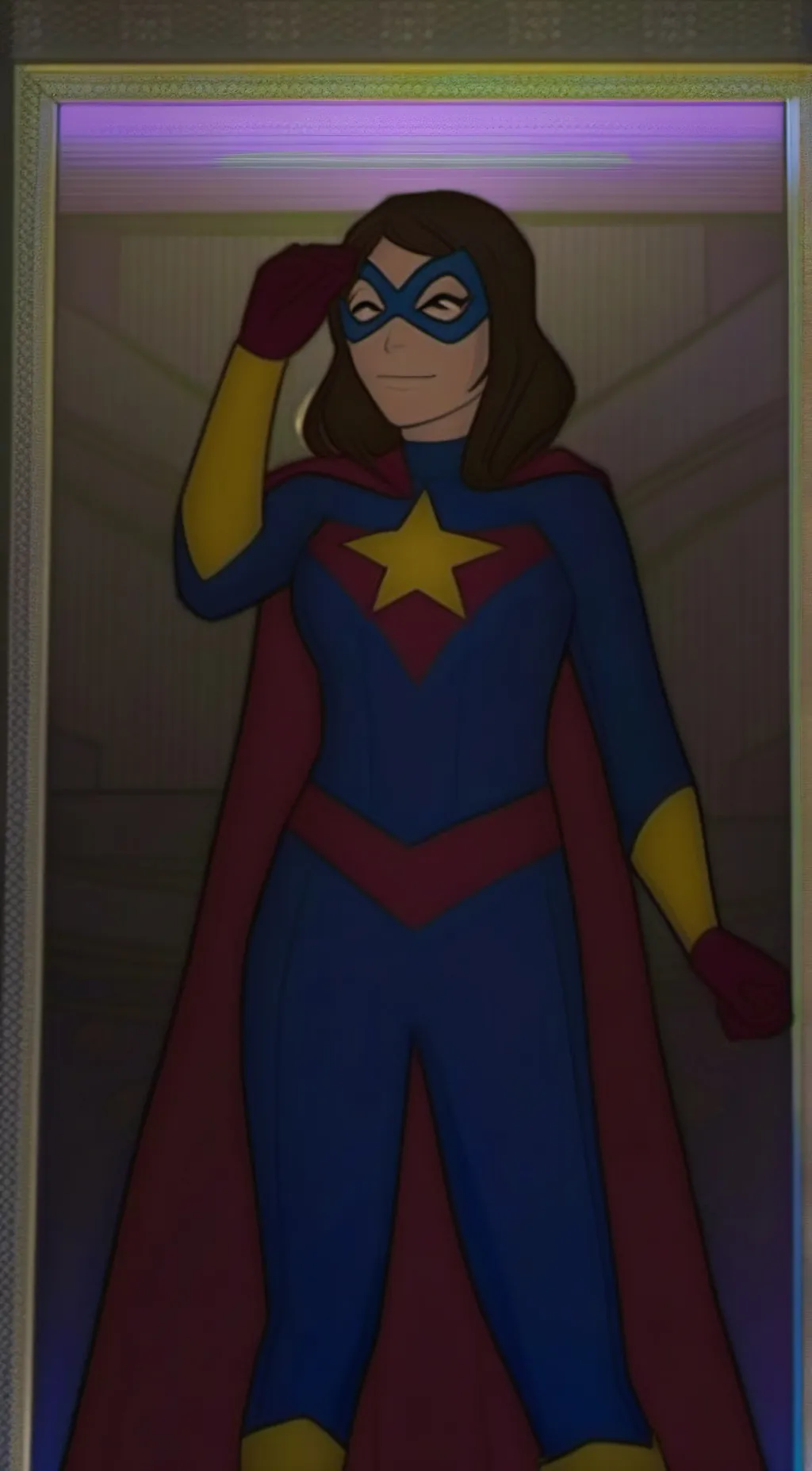 ai character: ms marvel background