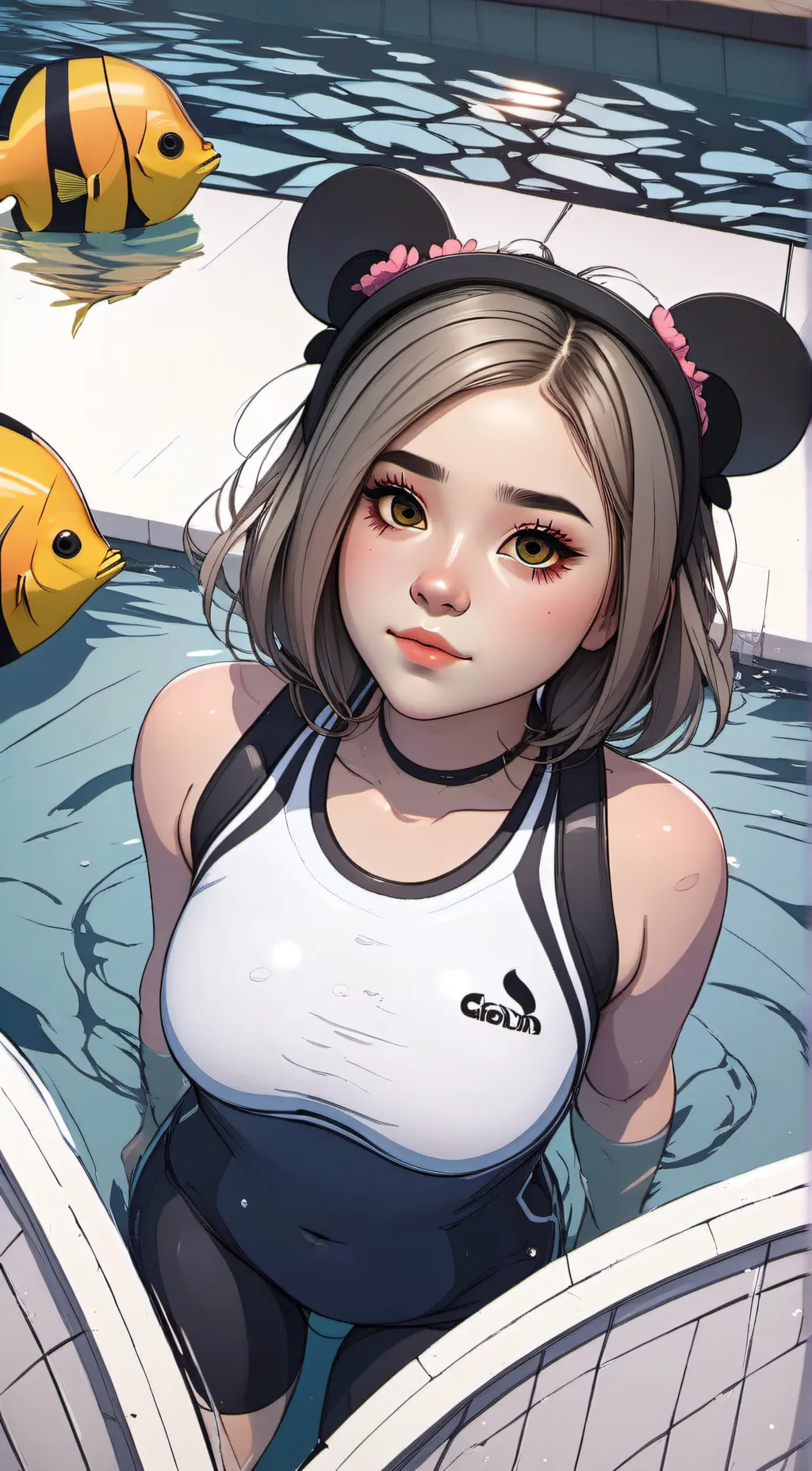 ai character: Aaliyah  background