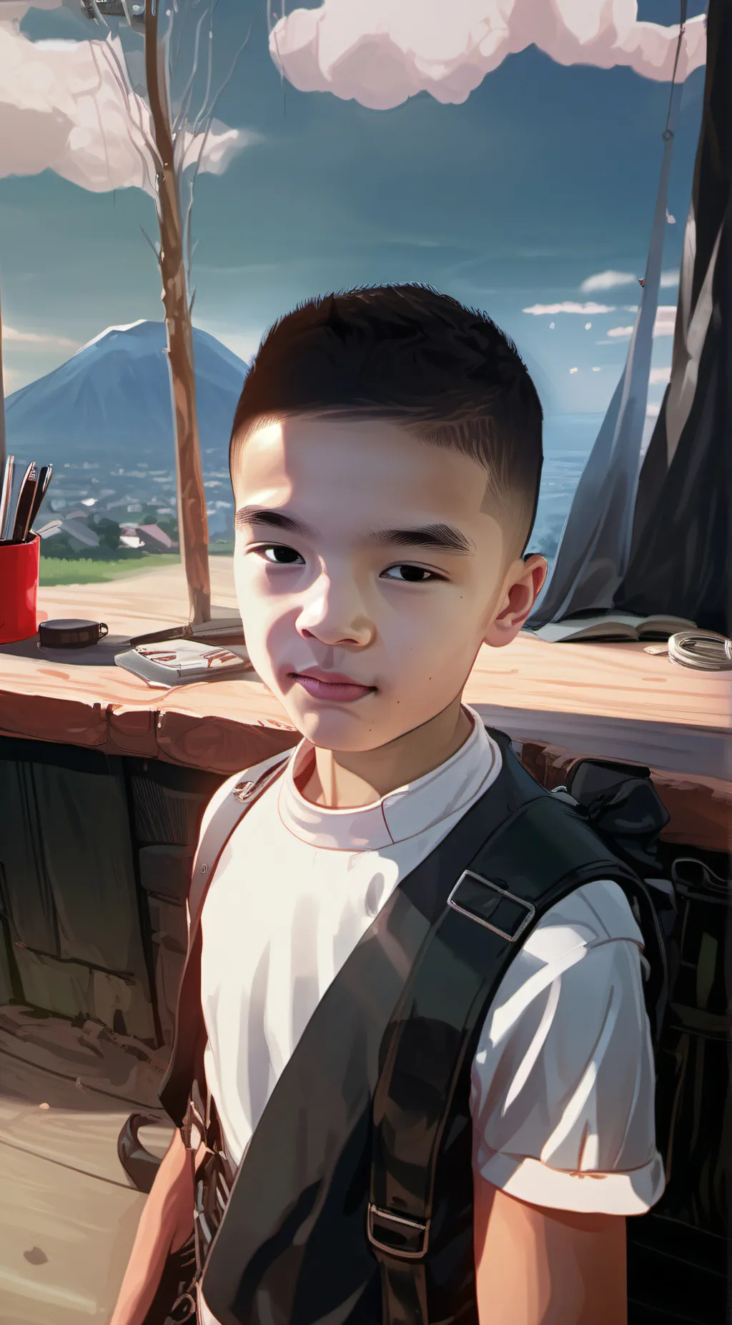 ai character: Isaac background