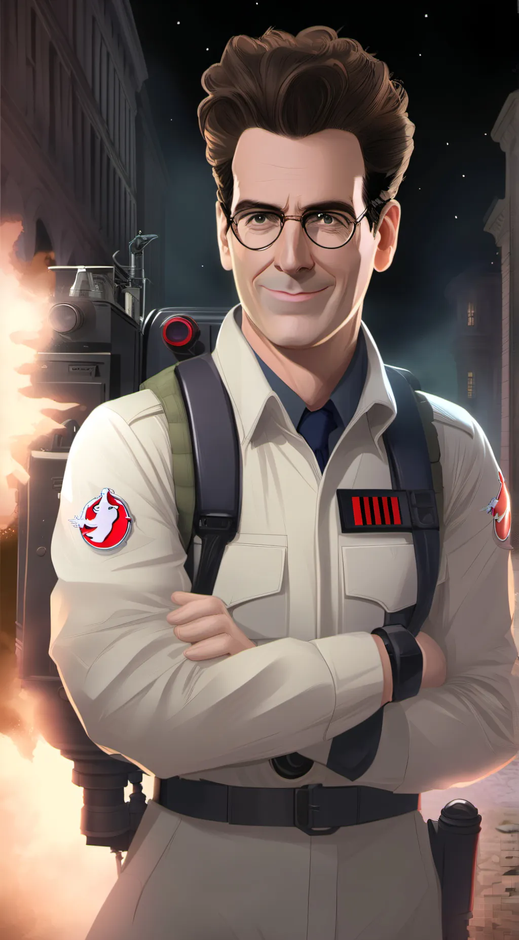 ai character: Egon Spengler background