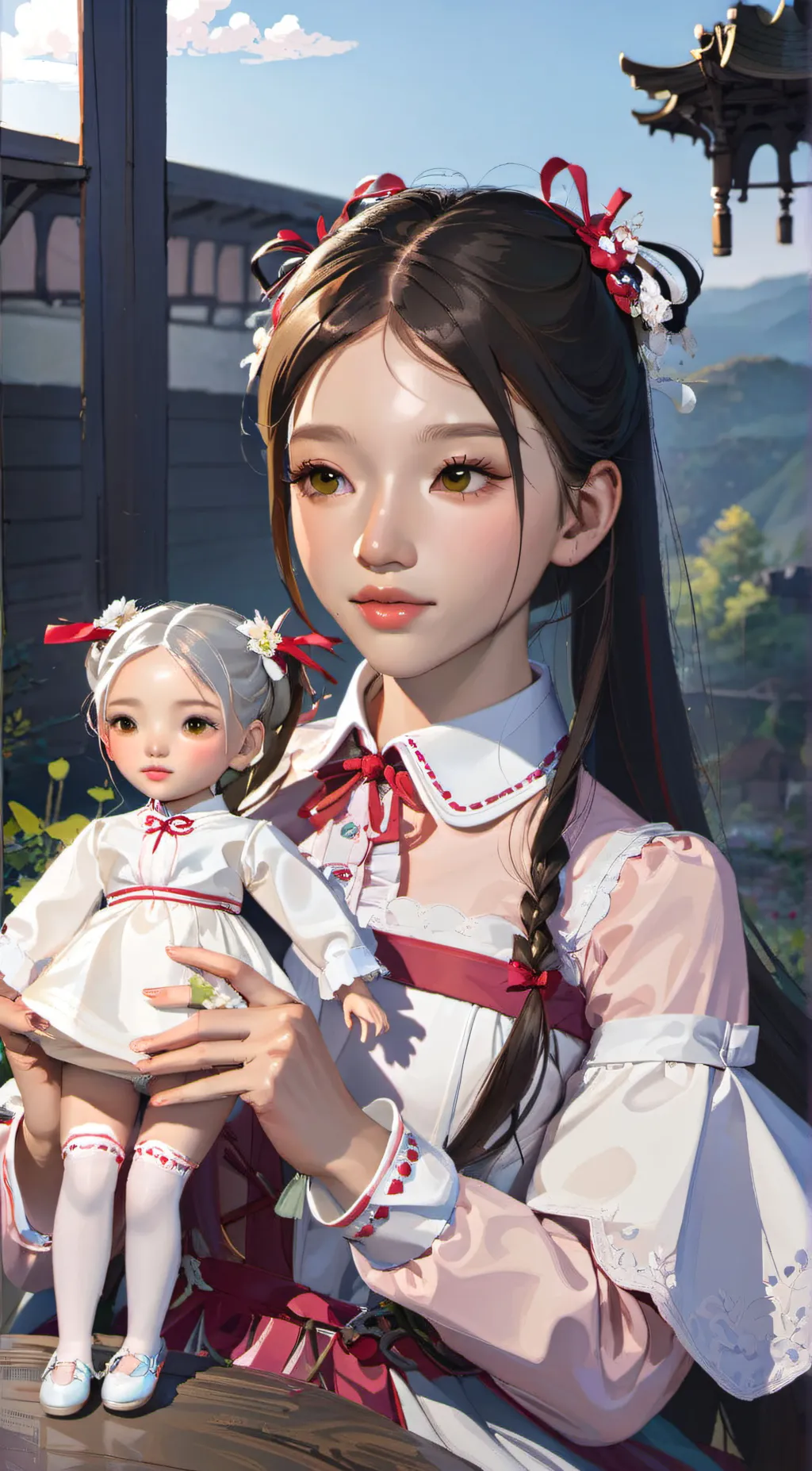 ai character: Hika background