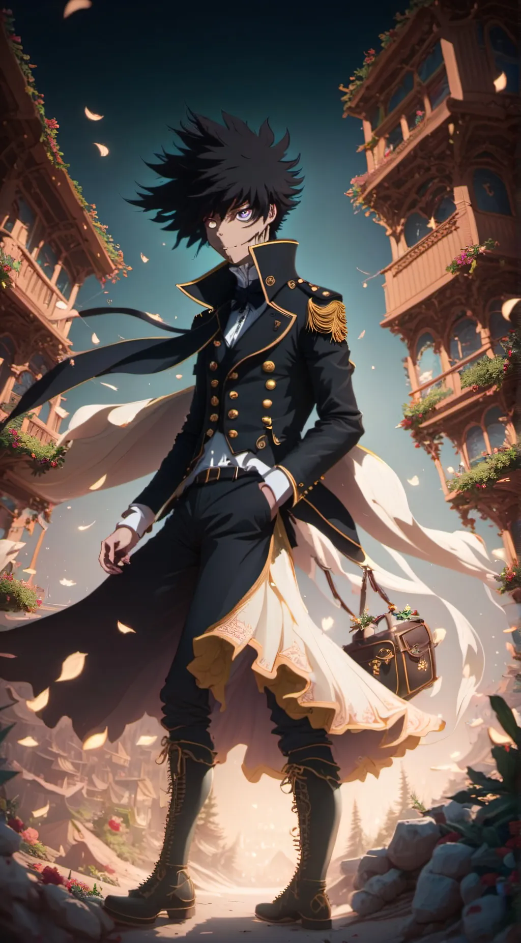 ai character: dabi background