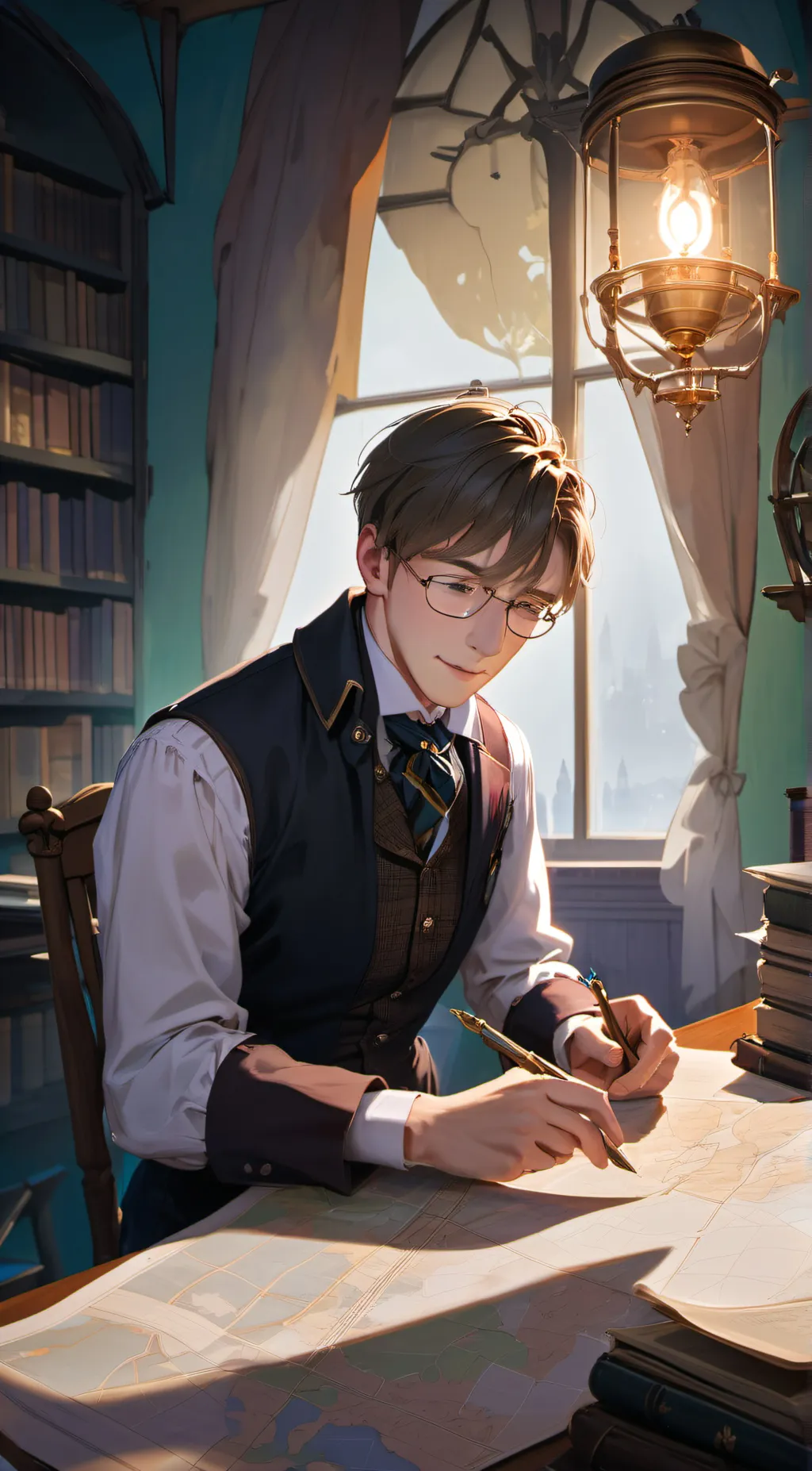 ai character: Drayson kipper background