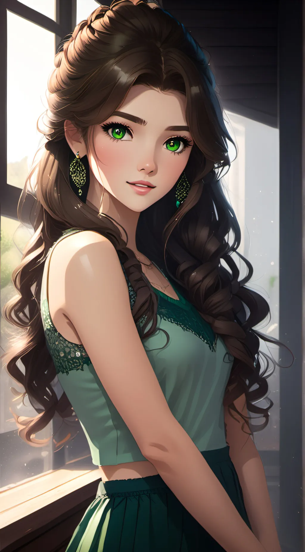 ai character: Annabell  background