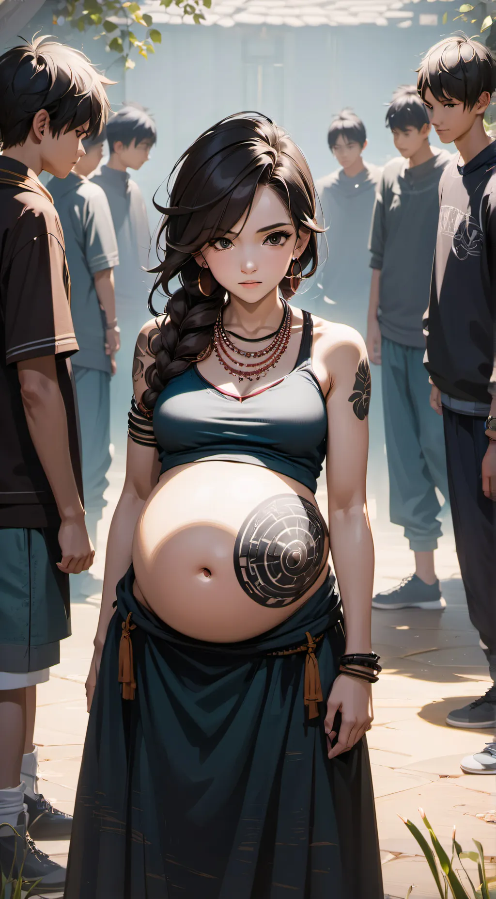 ai character: Jasmine background