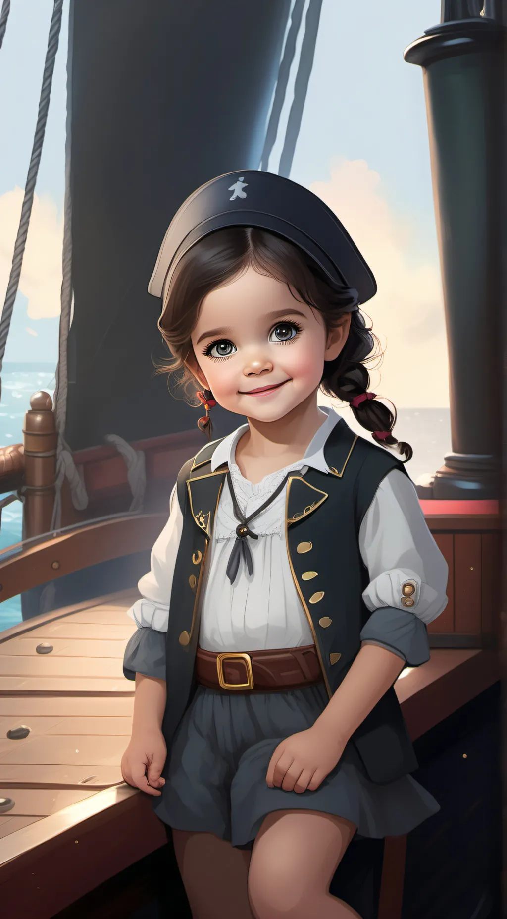 ai character: Scarlett background