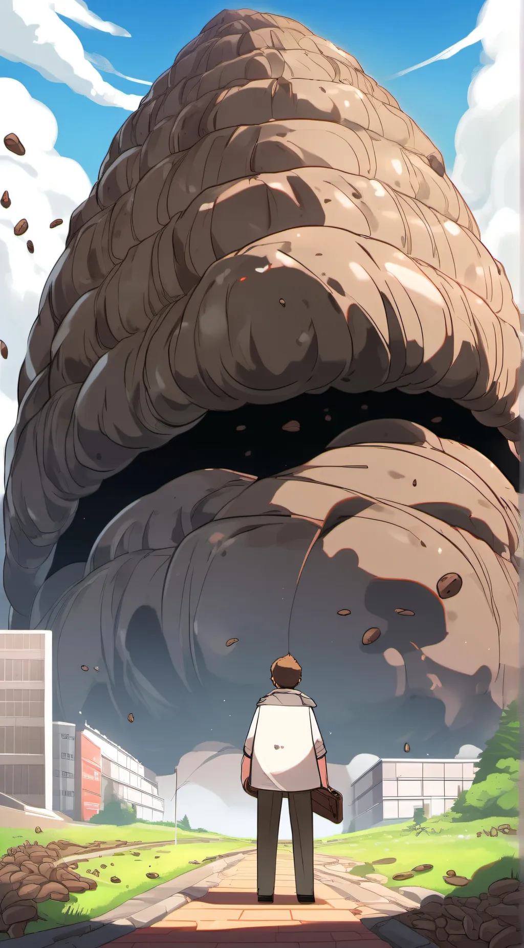 ai character: THE GREAT MITY POO background