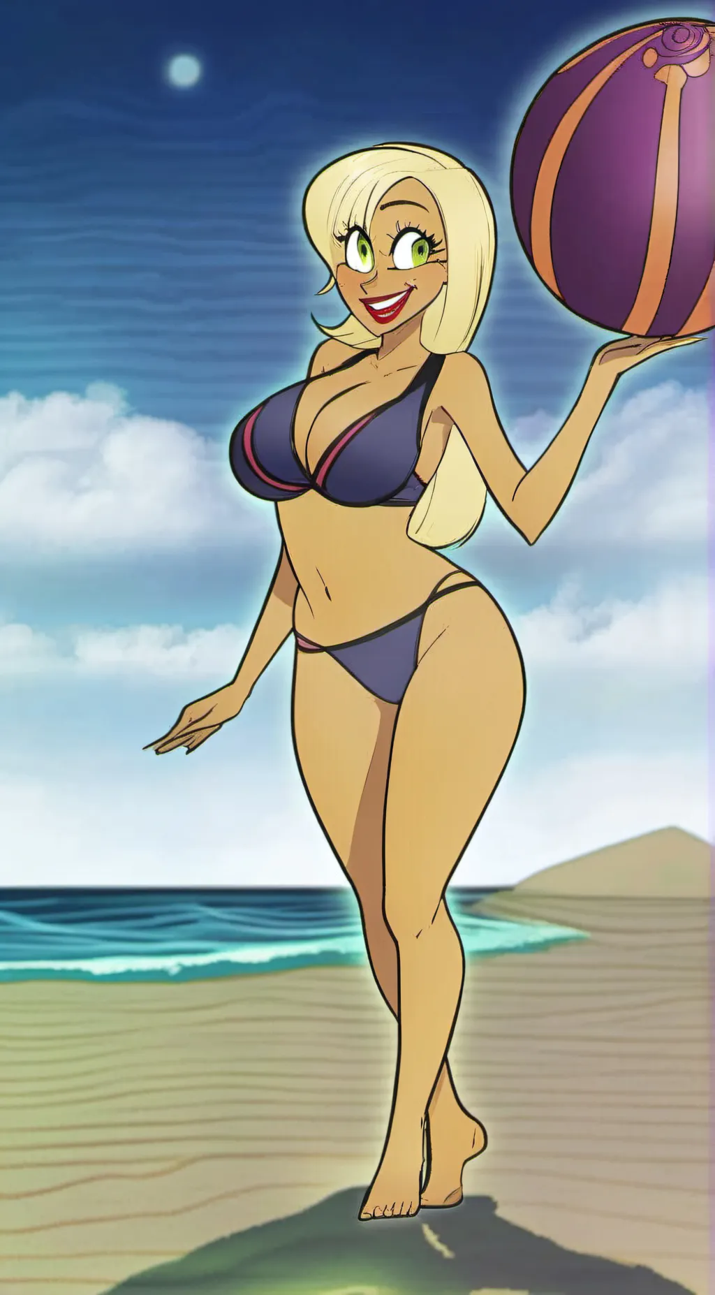 Talkie AI - Chat with Beach Ball Girl