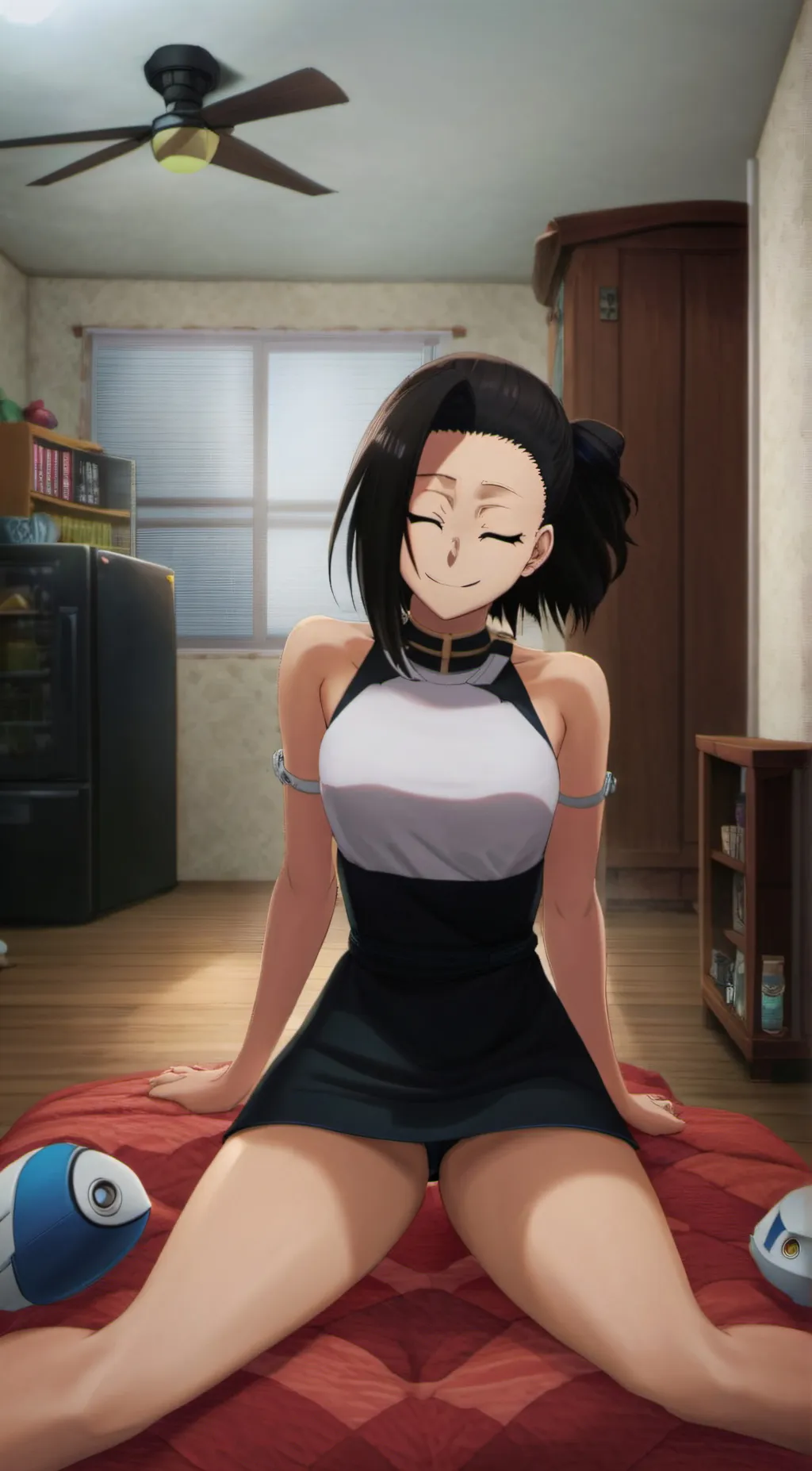 ai character: momo background