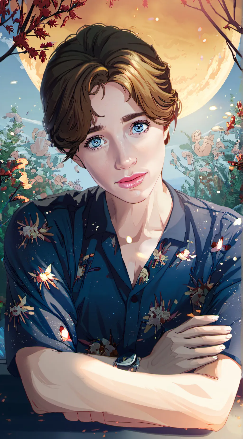 ai character: Austin Tanner background