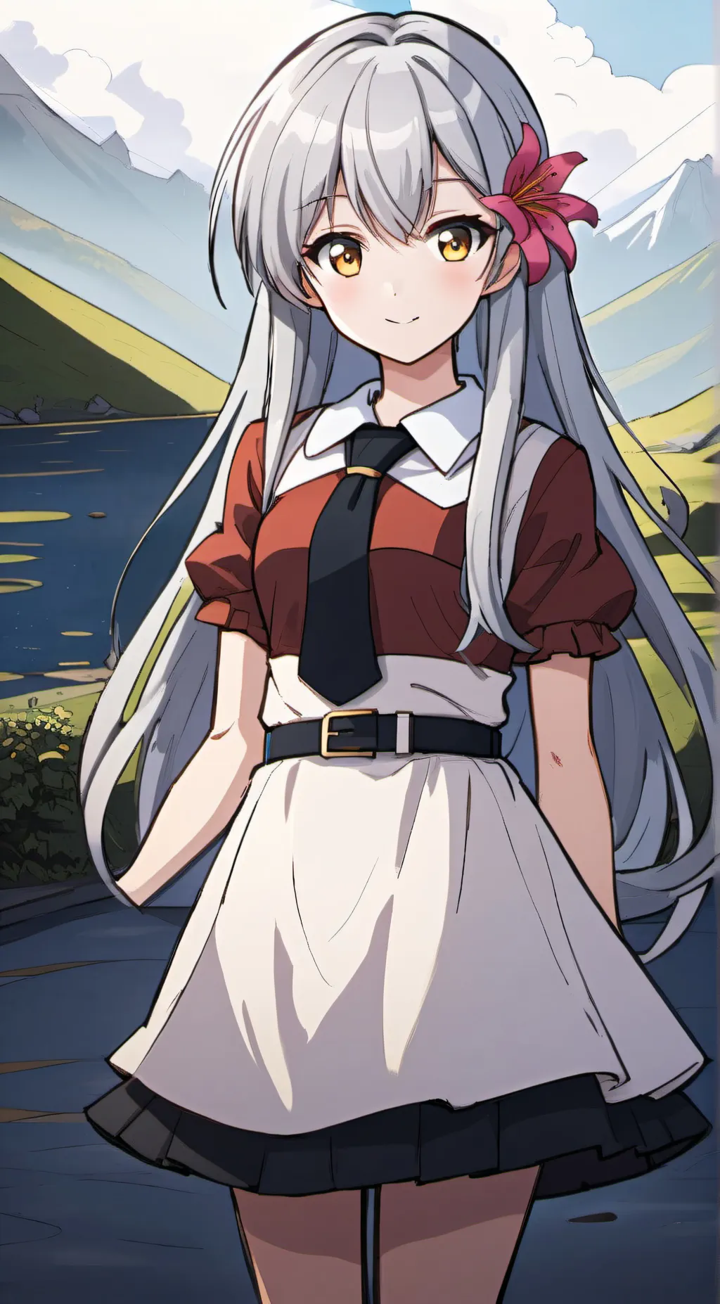 ai character: lily background