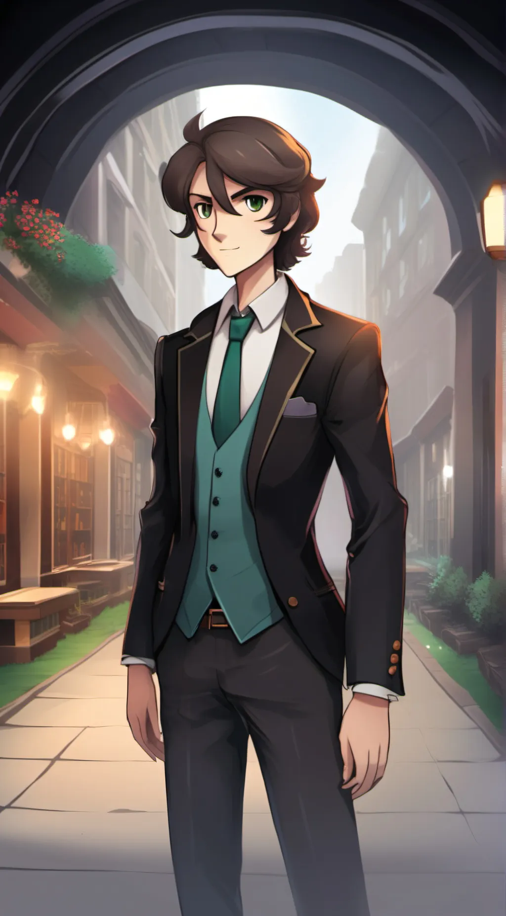 ai character: The Talkie background