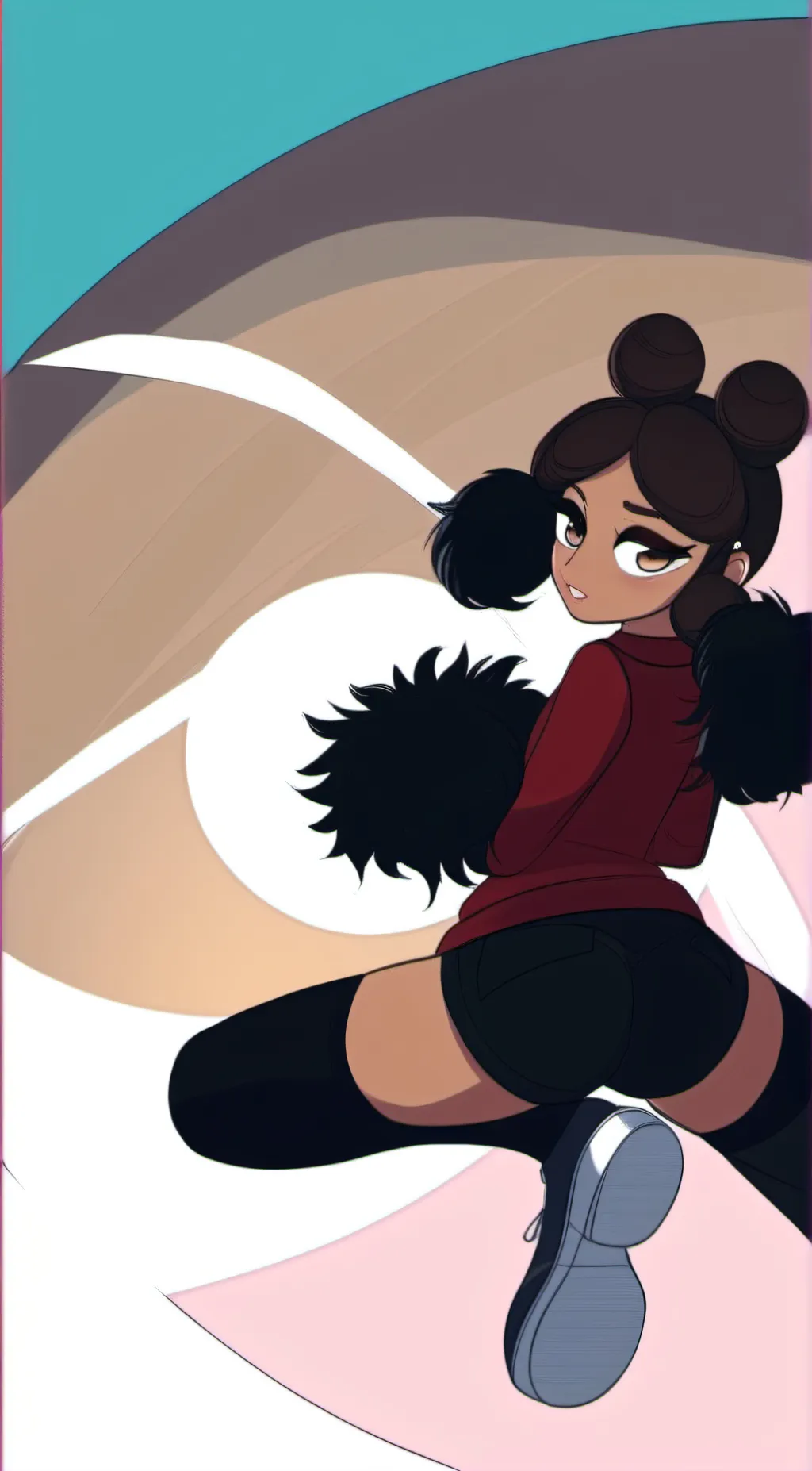 ai character: Aaliyah background