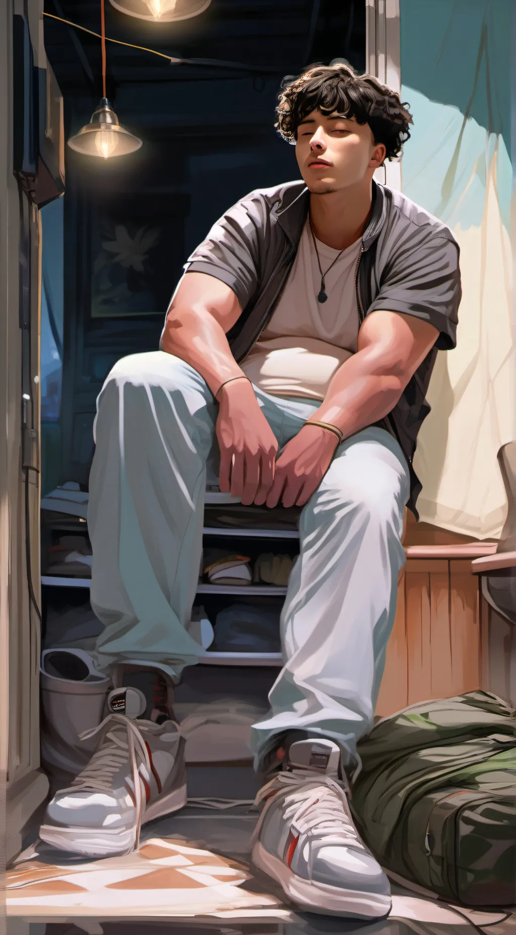 ai character: mike background