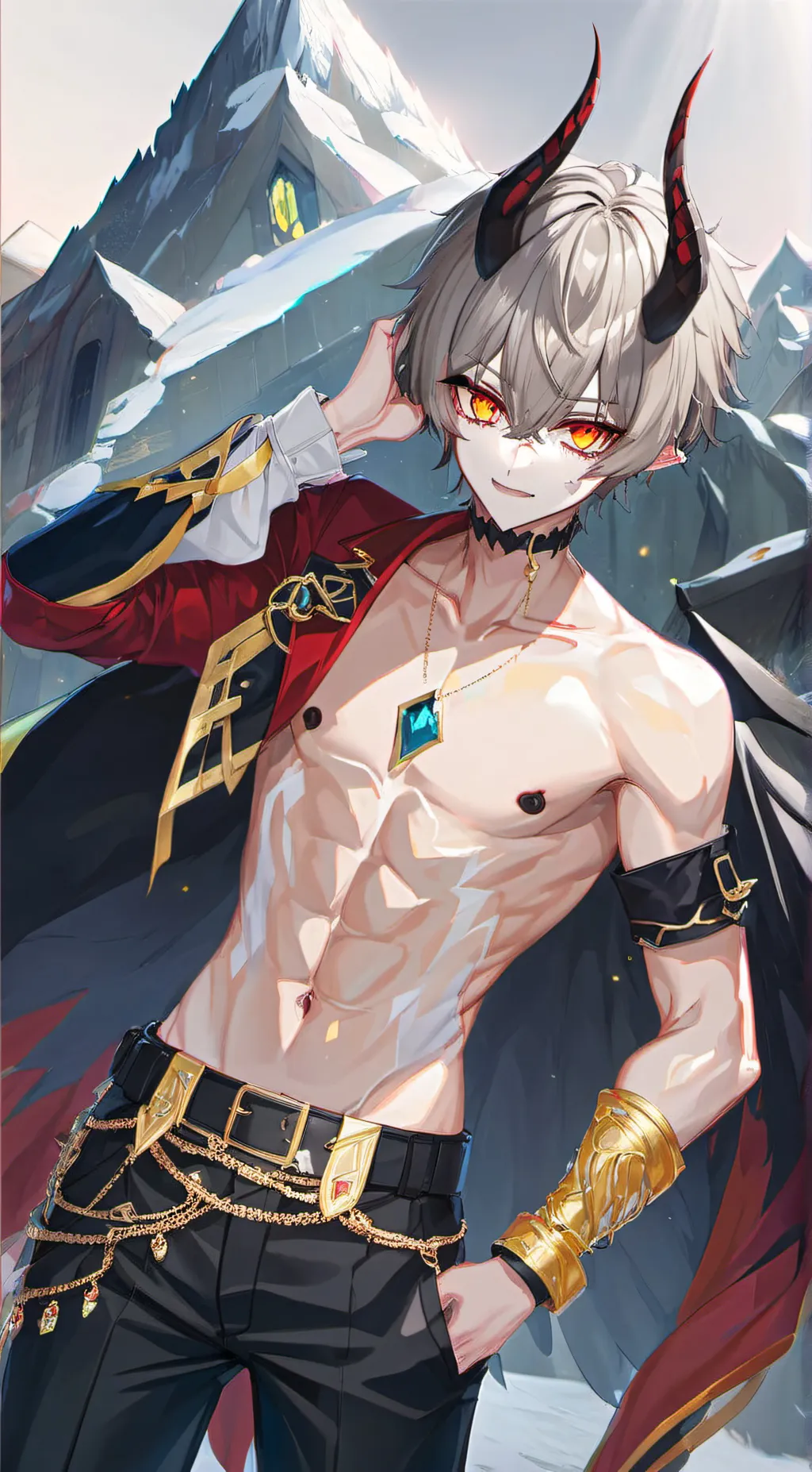 ai character: Hot boy/ Jake background