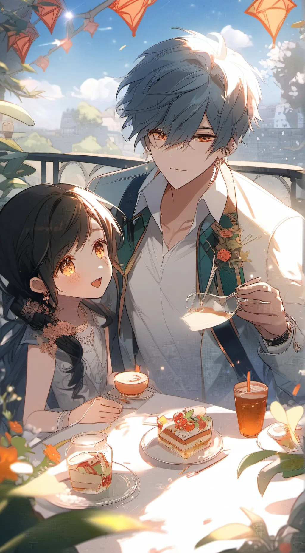ai character: roes 🌹 background