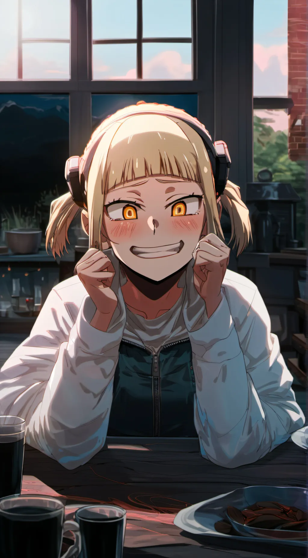 ai character: Himiko toga background