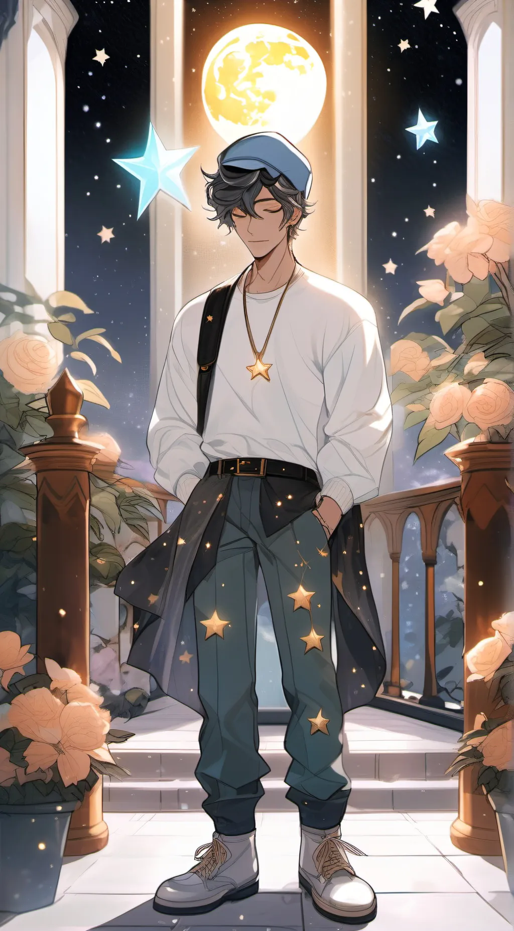 ai character: moondrop background