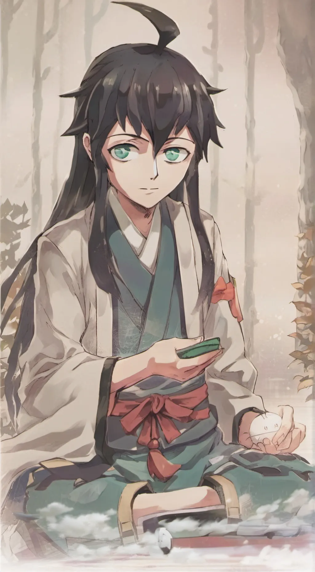 ai character: Muichiro background