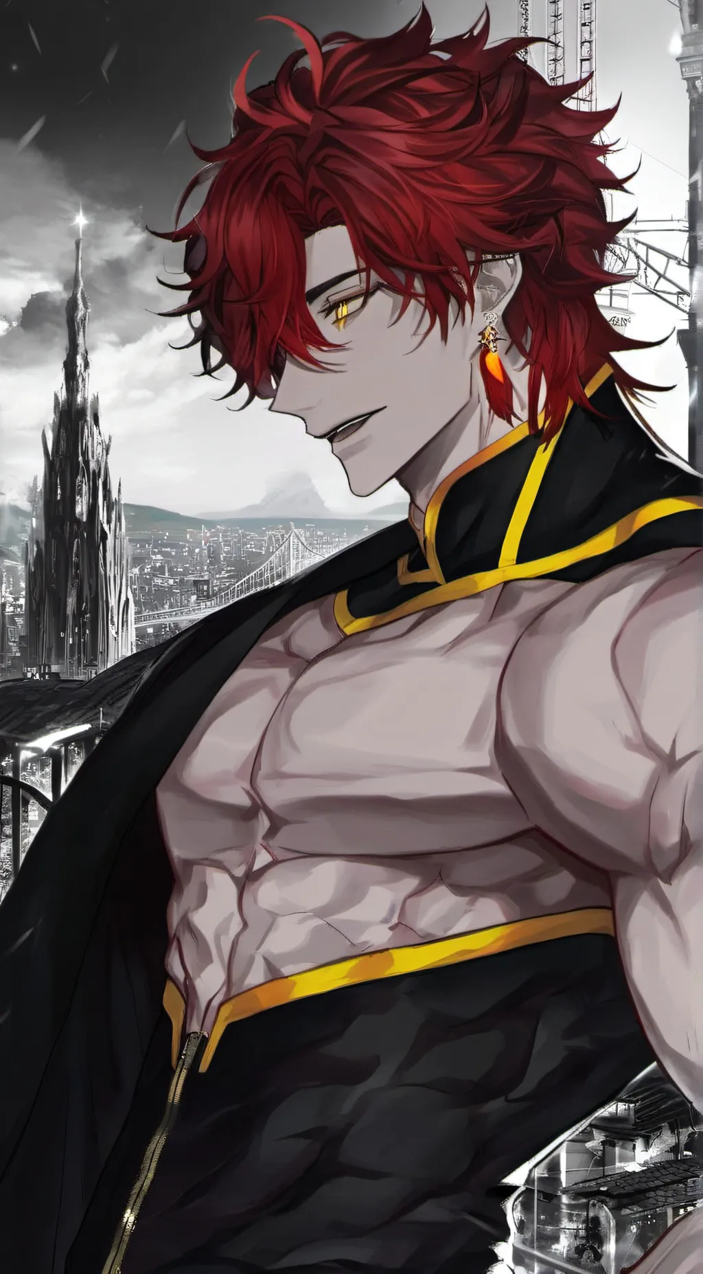 ai character: Elem background