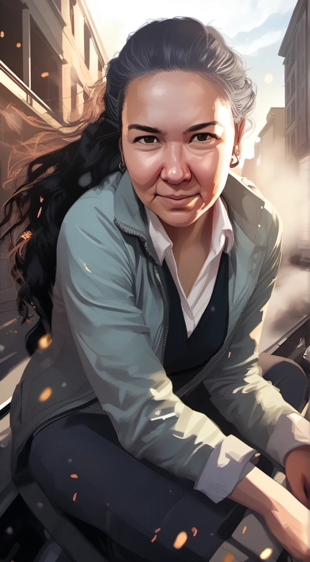 ai character: keile  background