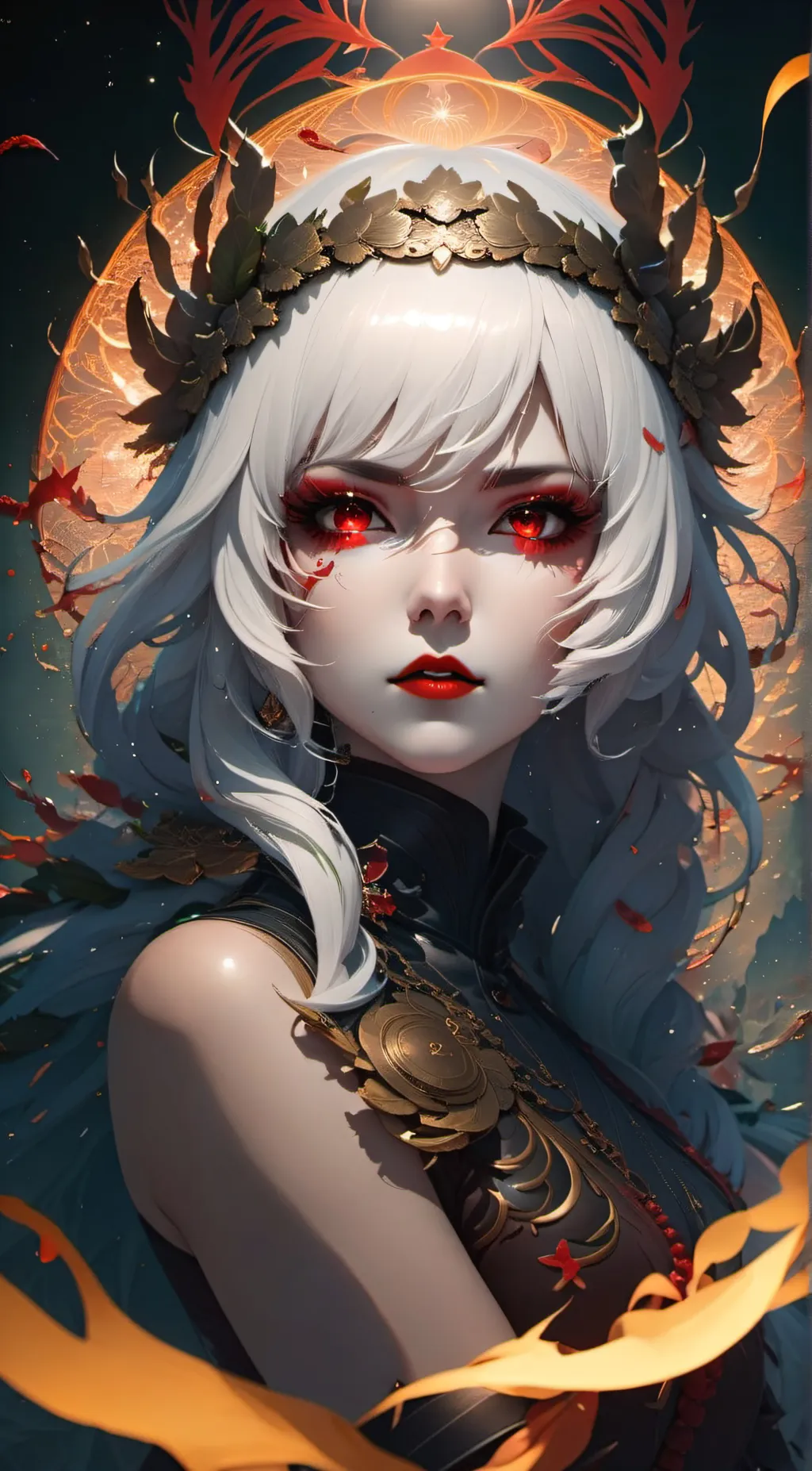 ai character: Lilly background