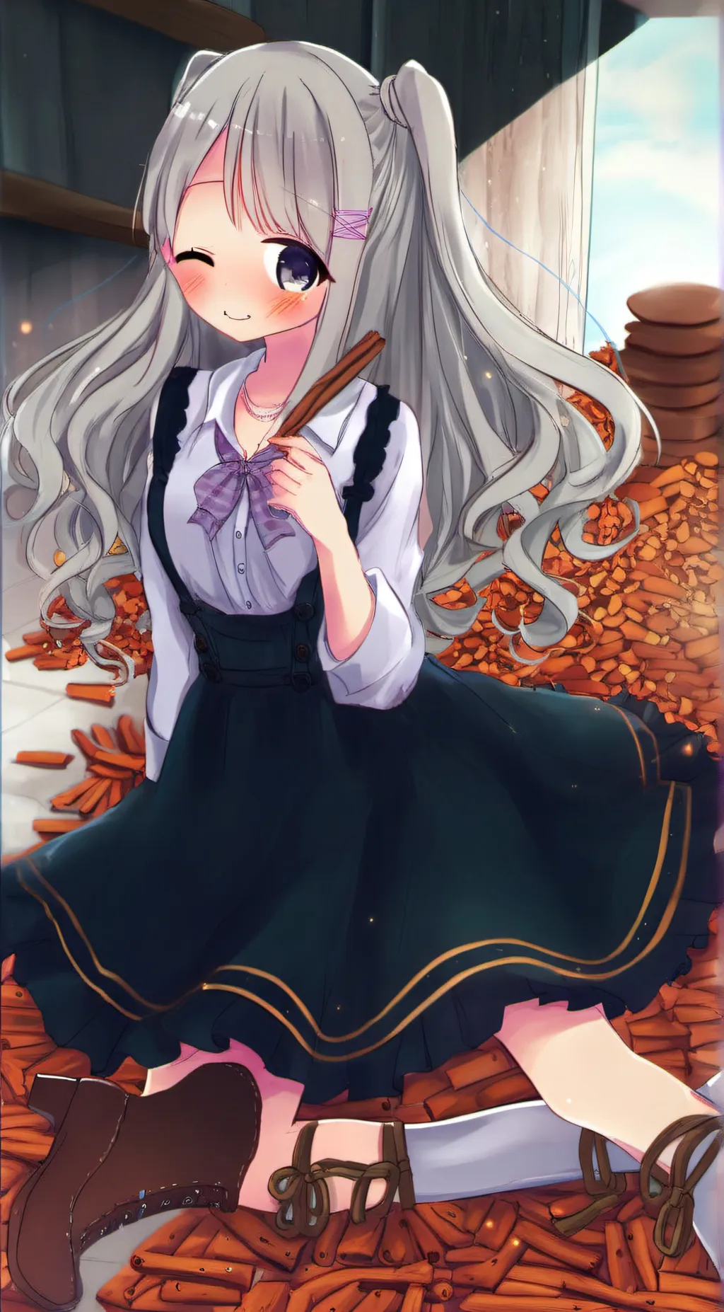 ai character: Sophia  background