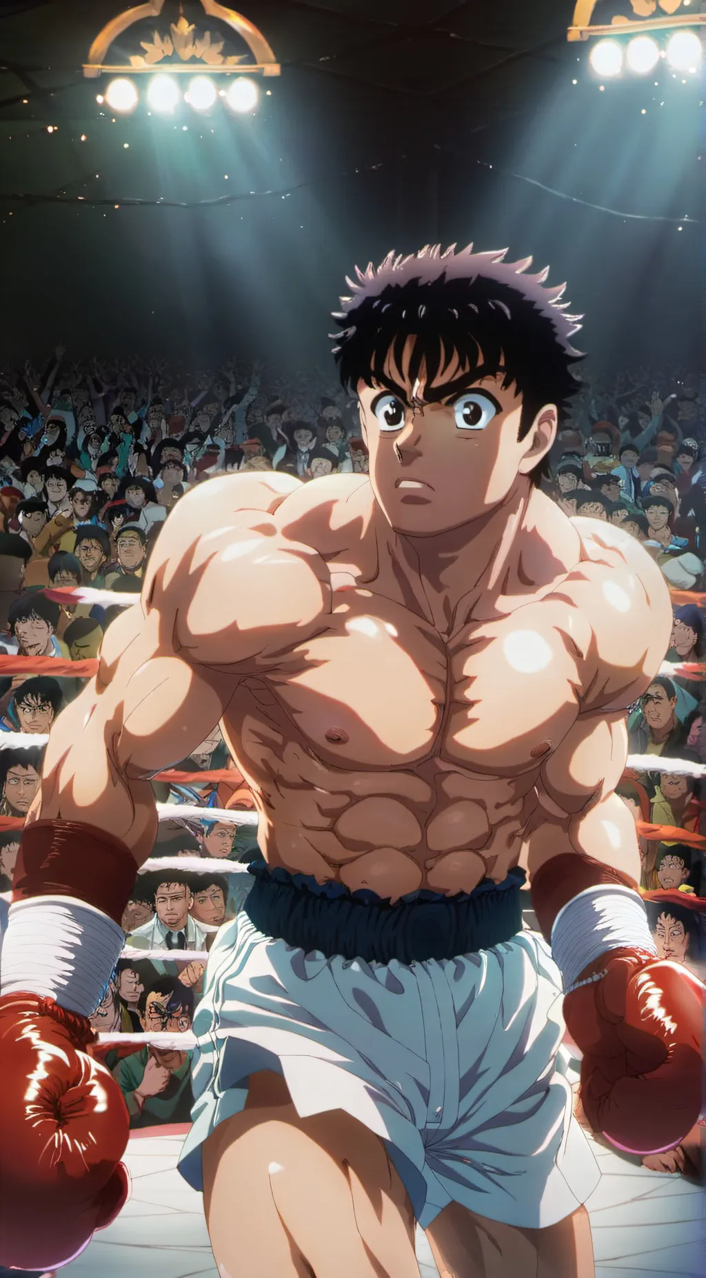 ai character: ippo makunouchi  background