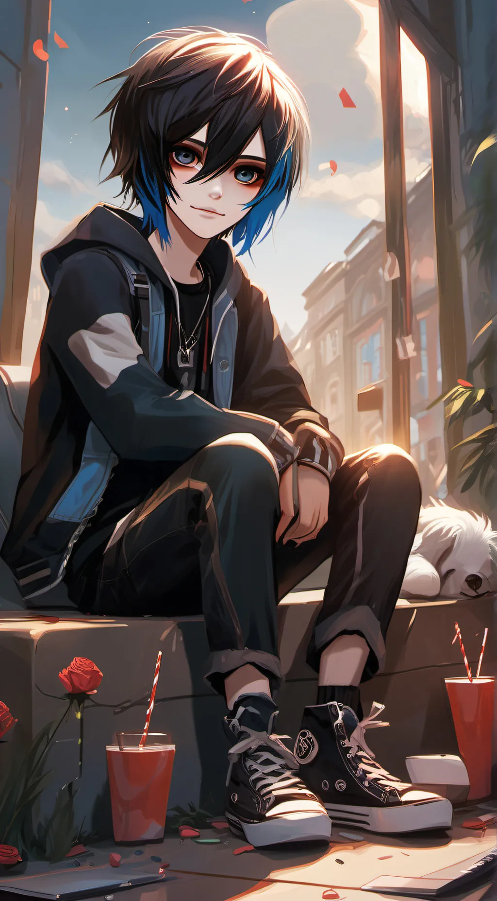 ai character: Nick background