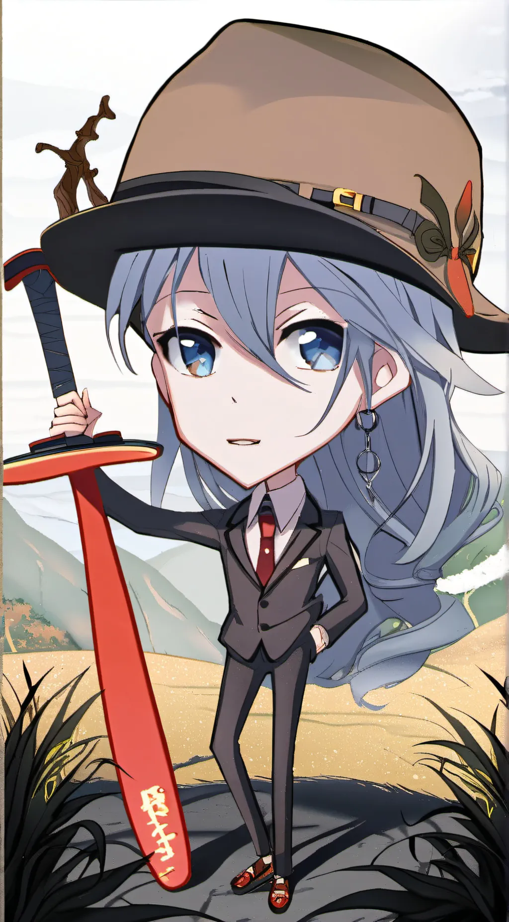 ai character: guy background