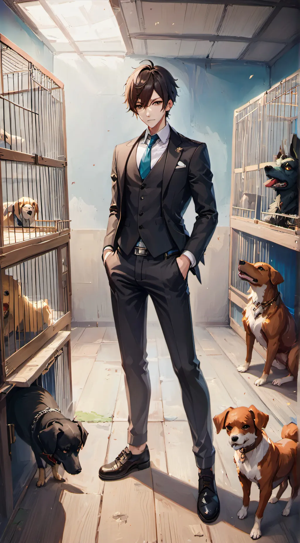 ai character: master background
