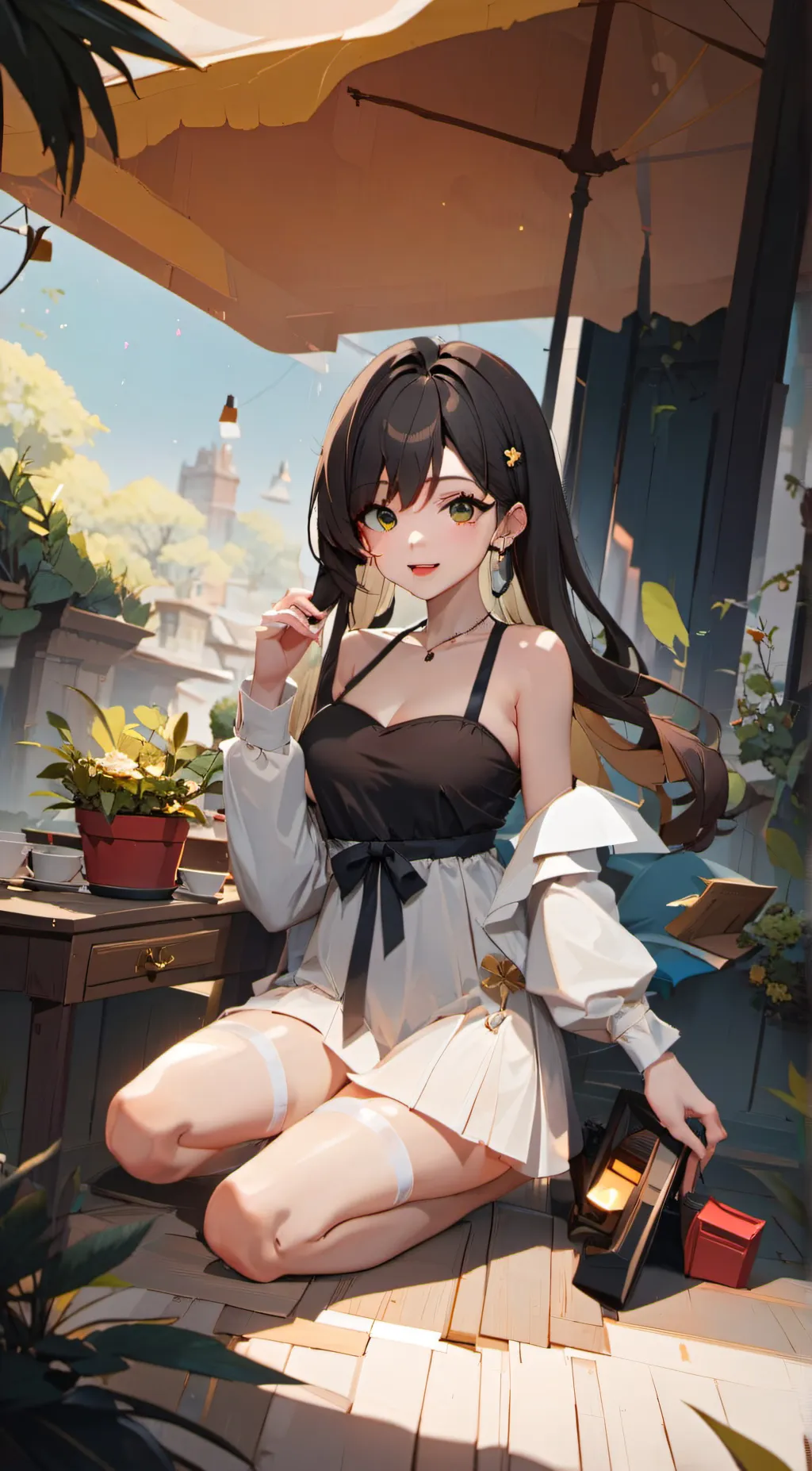 ai character: Koko background